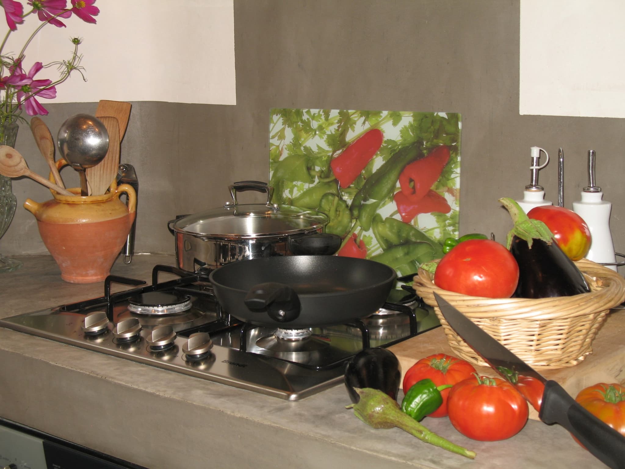 Les délices d'un pied à terre au soleil cuisine