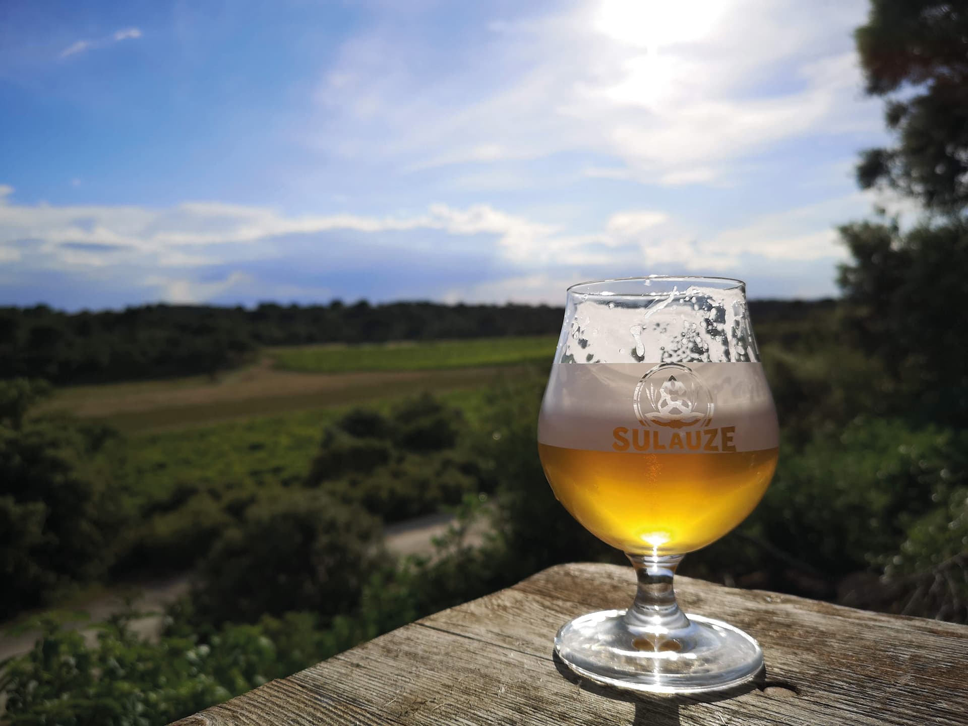 Beer garden de Sulauze