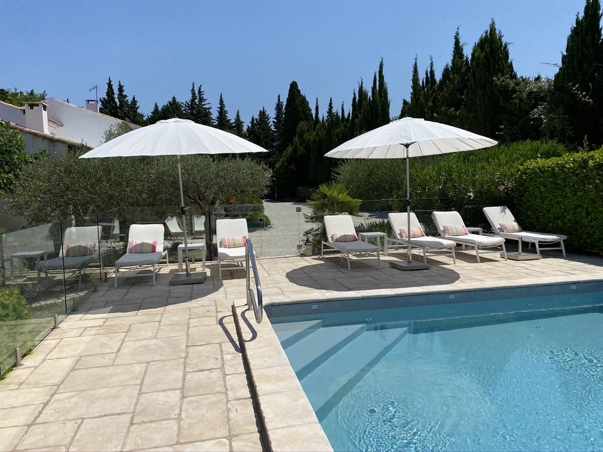 Au Mas de l'Estello piscine