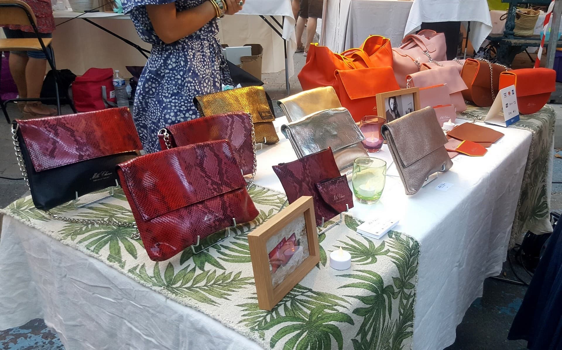Marché des Créateurs cuir