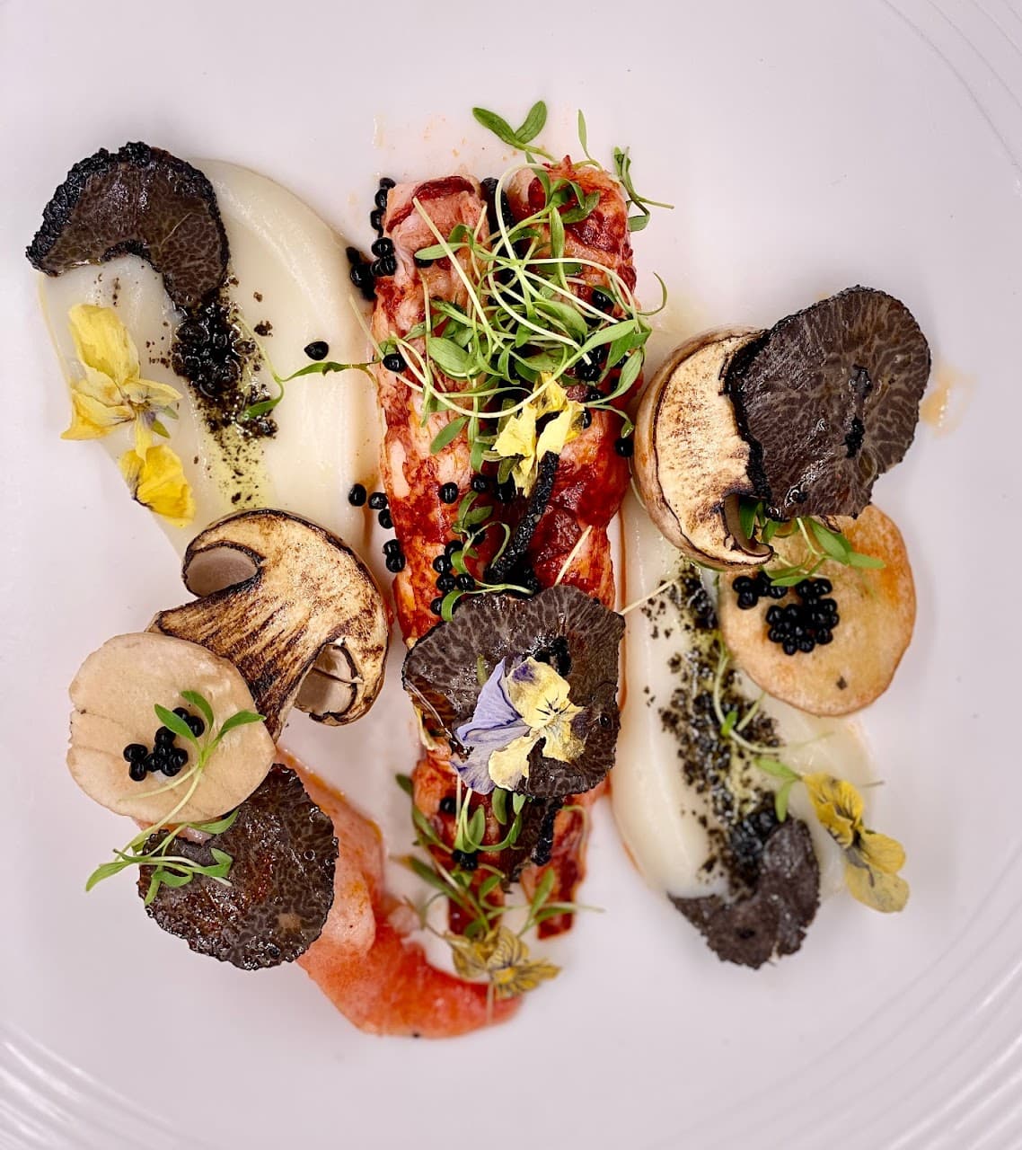 homard aux truffes