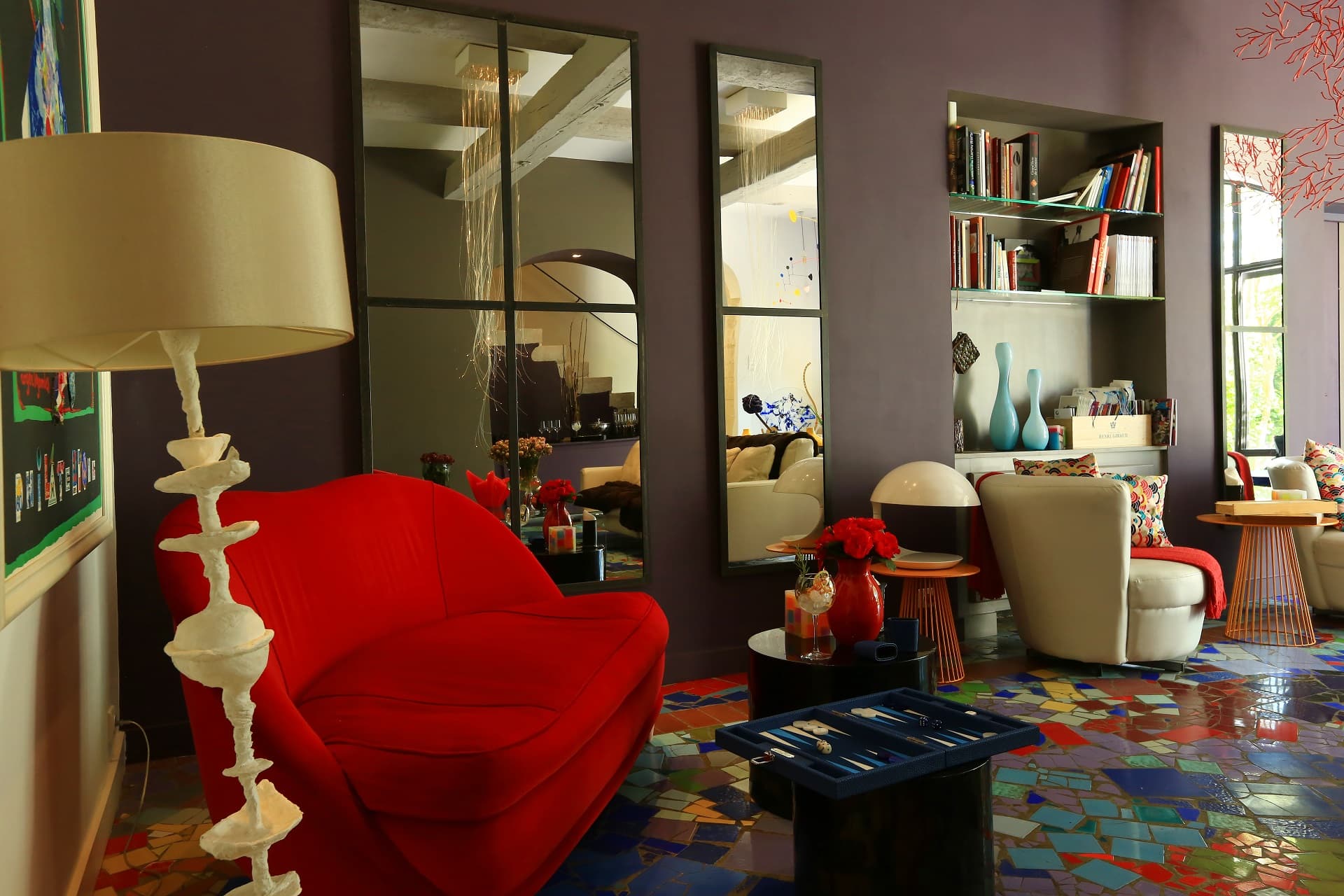Mas de L'Amarine salon