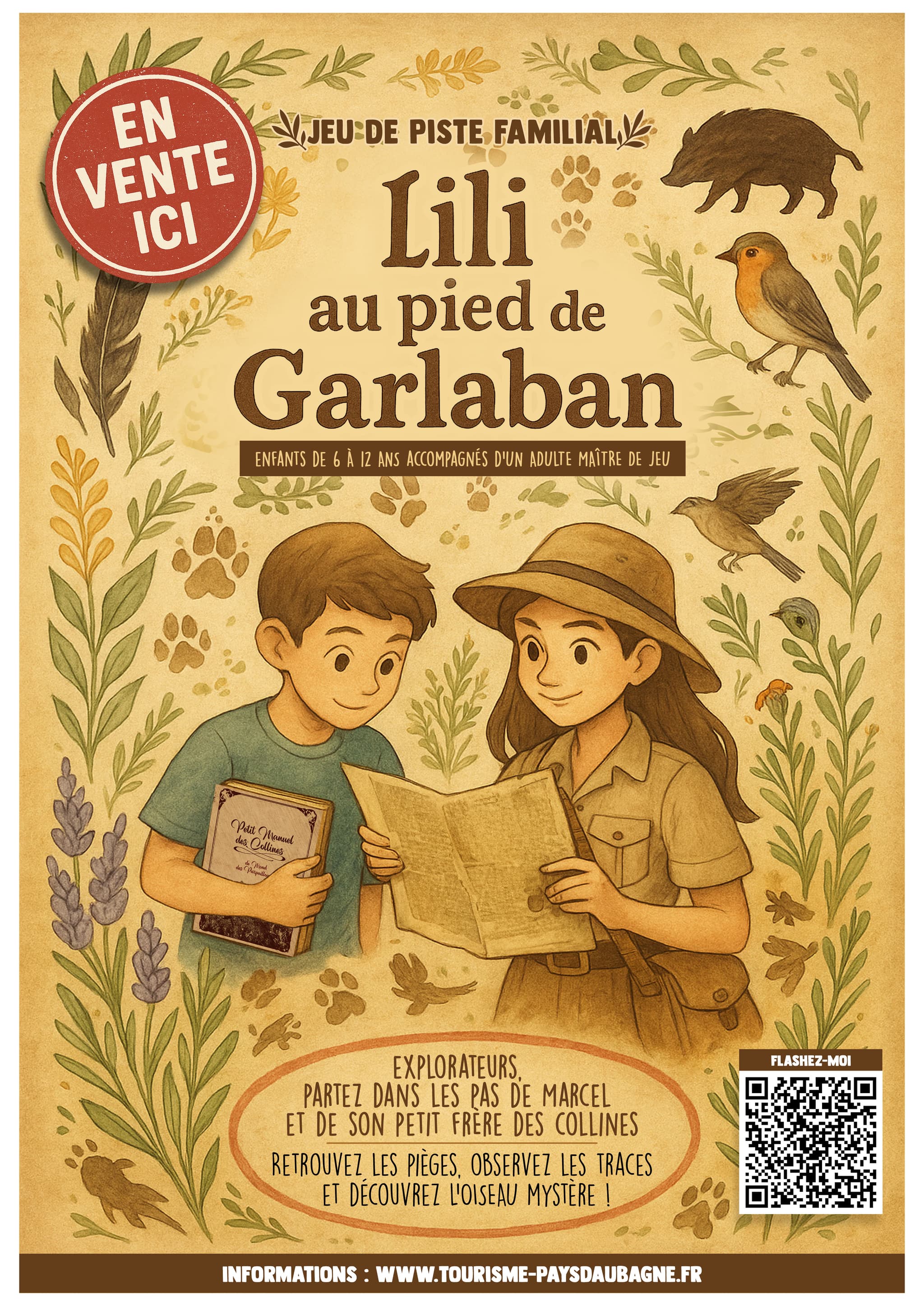 Jeu de piste - Lili au pied de Garlaban_Aubagne