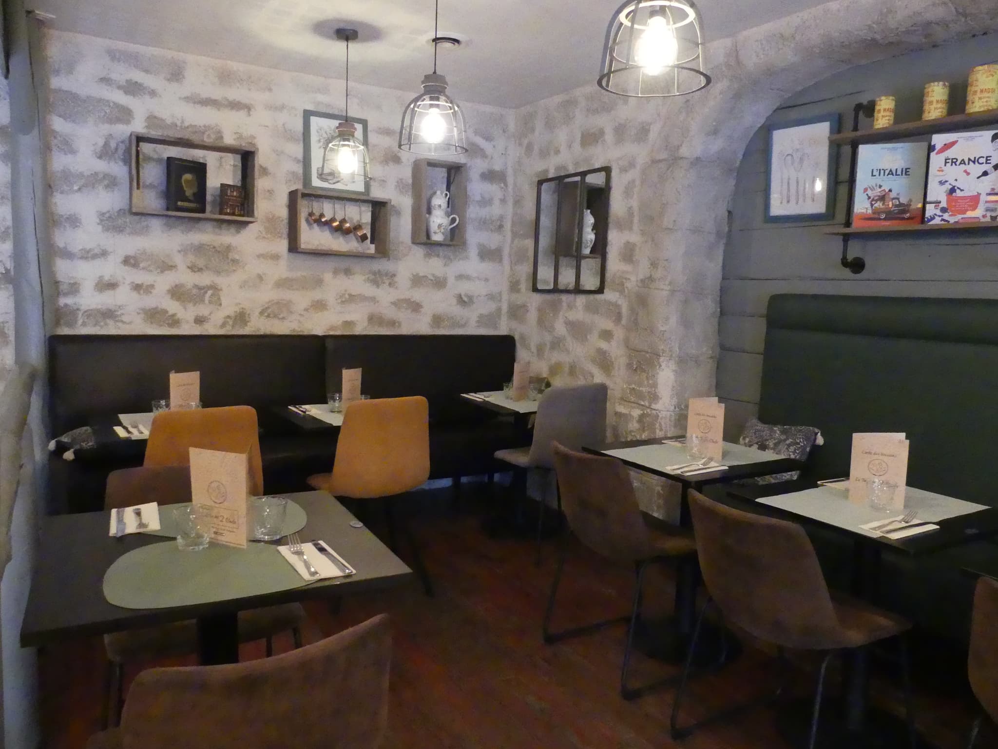 La table des 2 Chefs