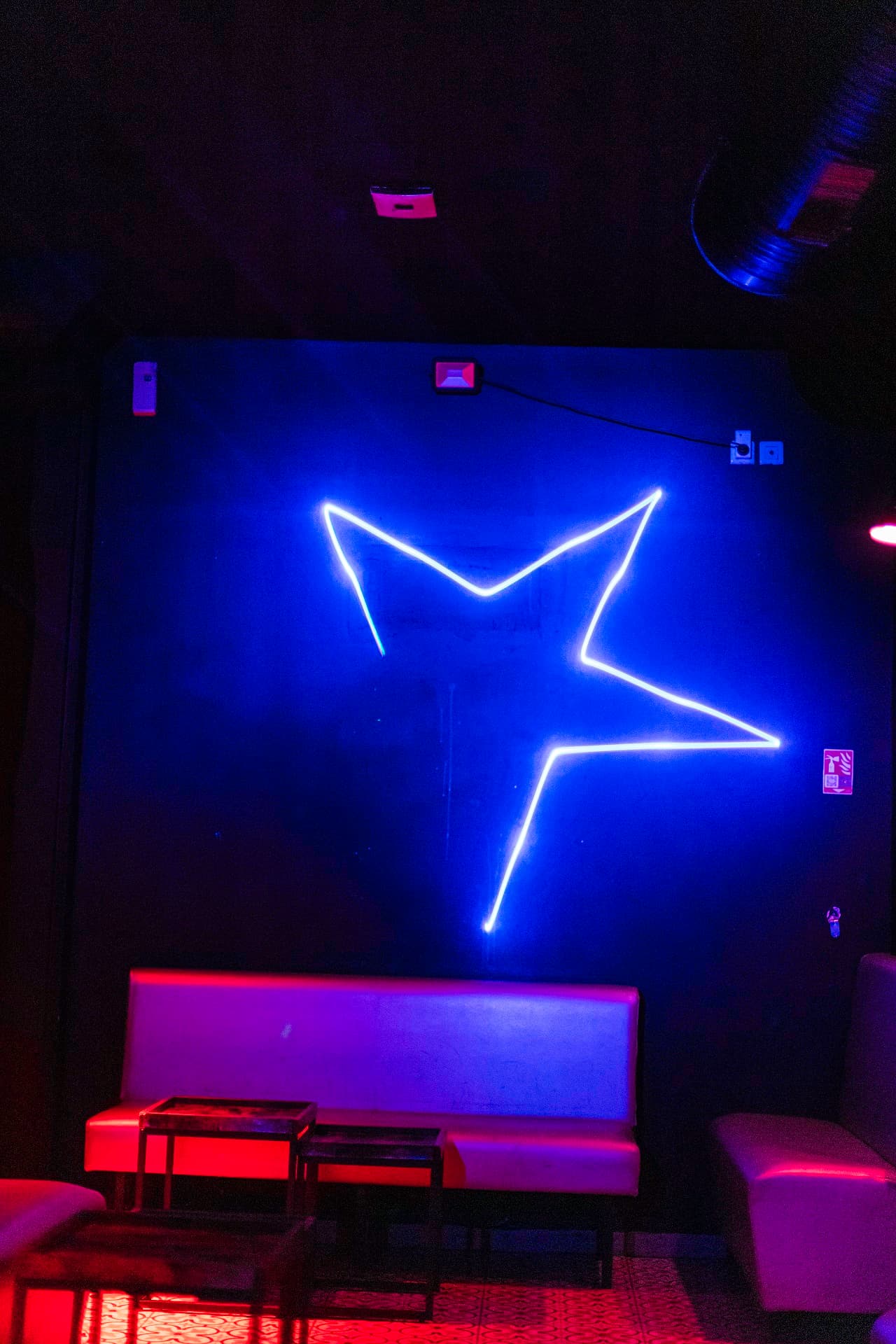 Danceteria light show
