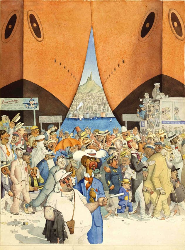 Dubout, l’art de tout dessiner_Marseille