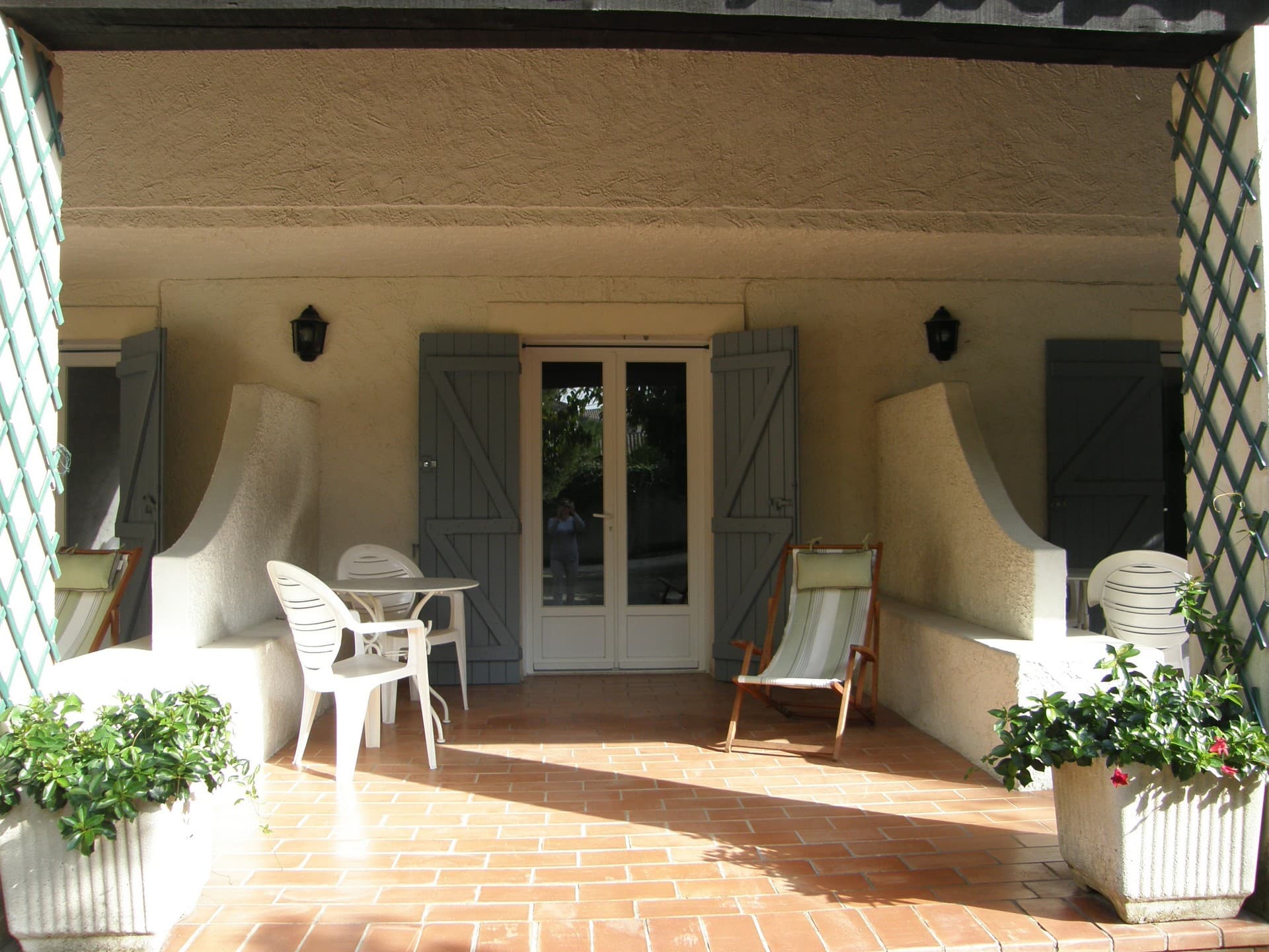 Les Lauriers Roses terrasse