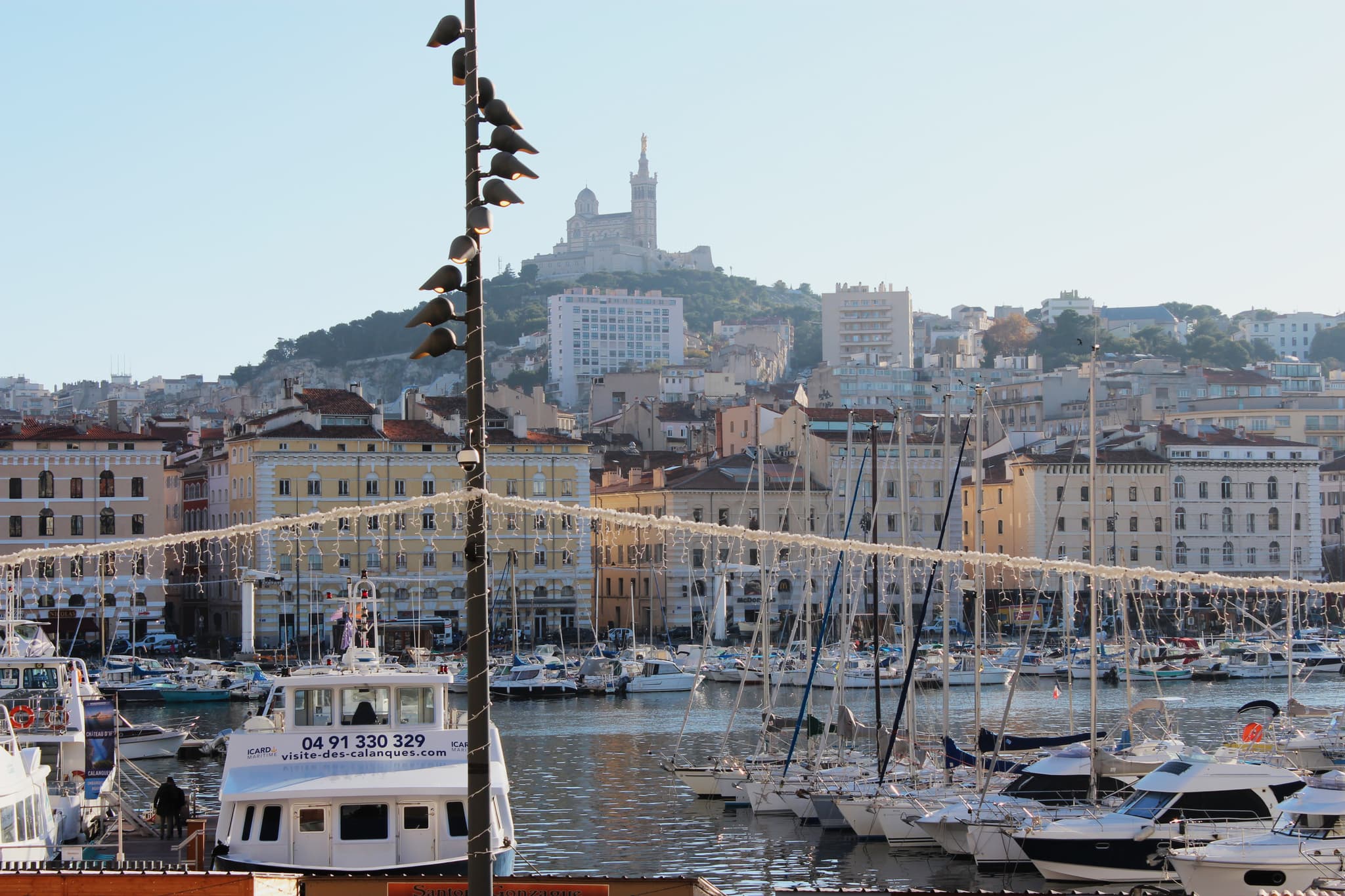 Restaurant New Terrasse Marseille (vue)