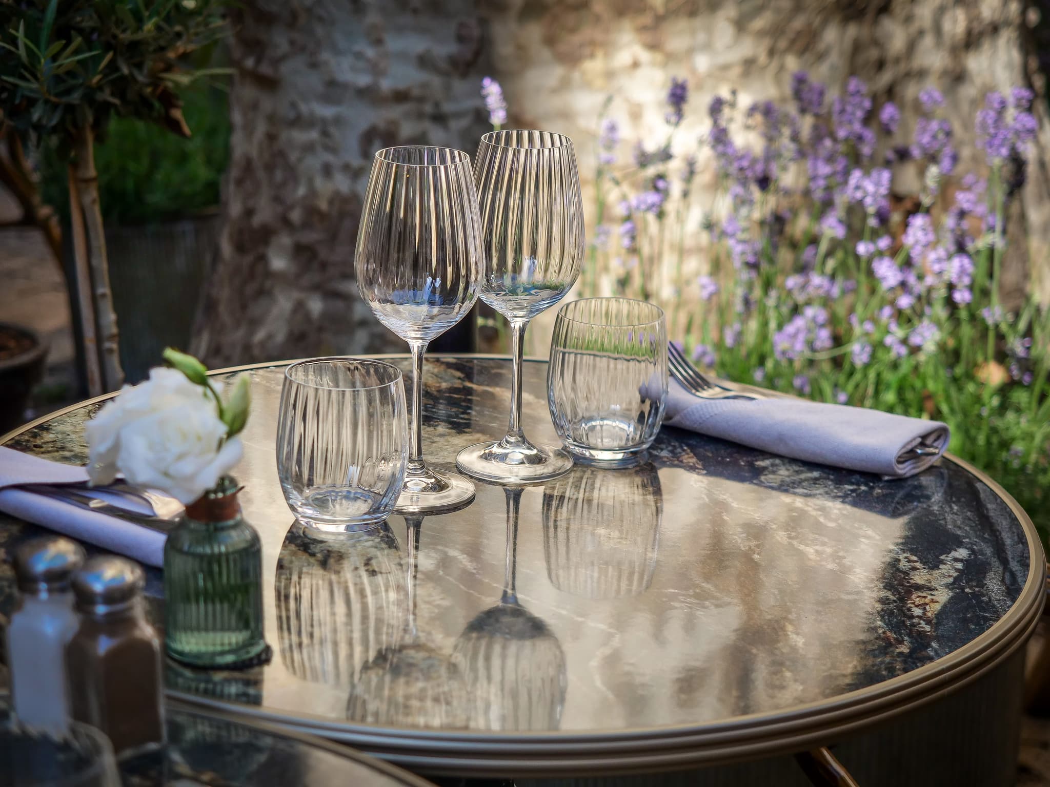 Terrasse a printemps