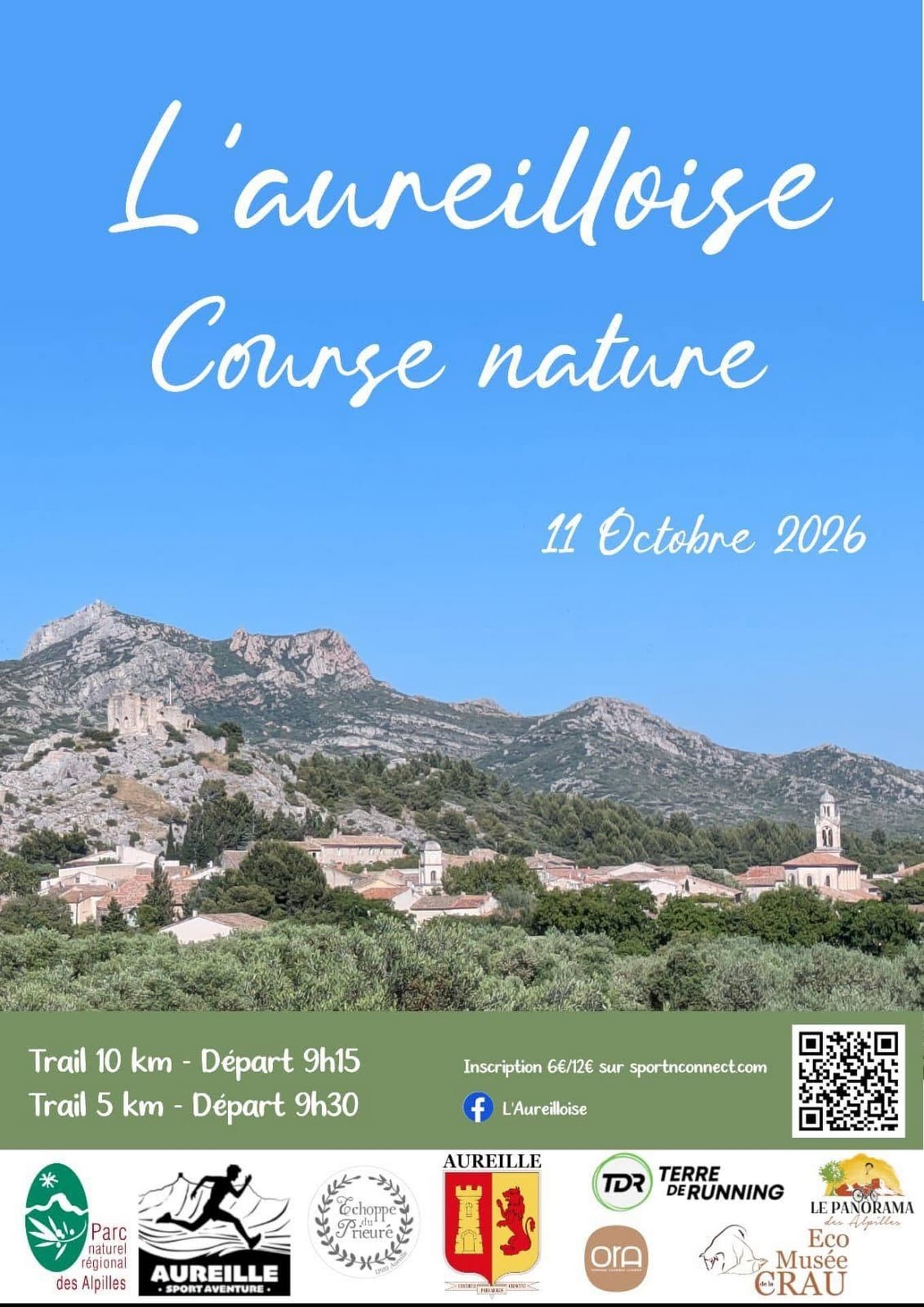 L'Aureilloise : course nature à Aureille 11.10.26