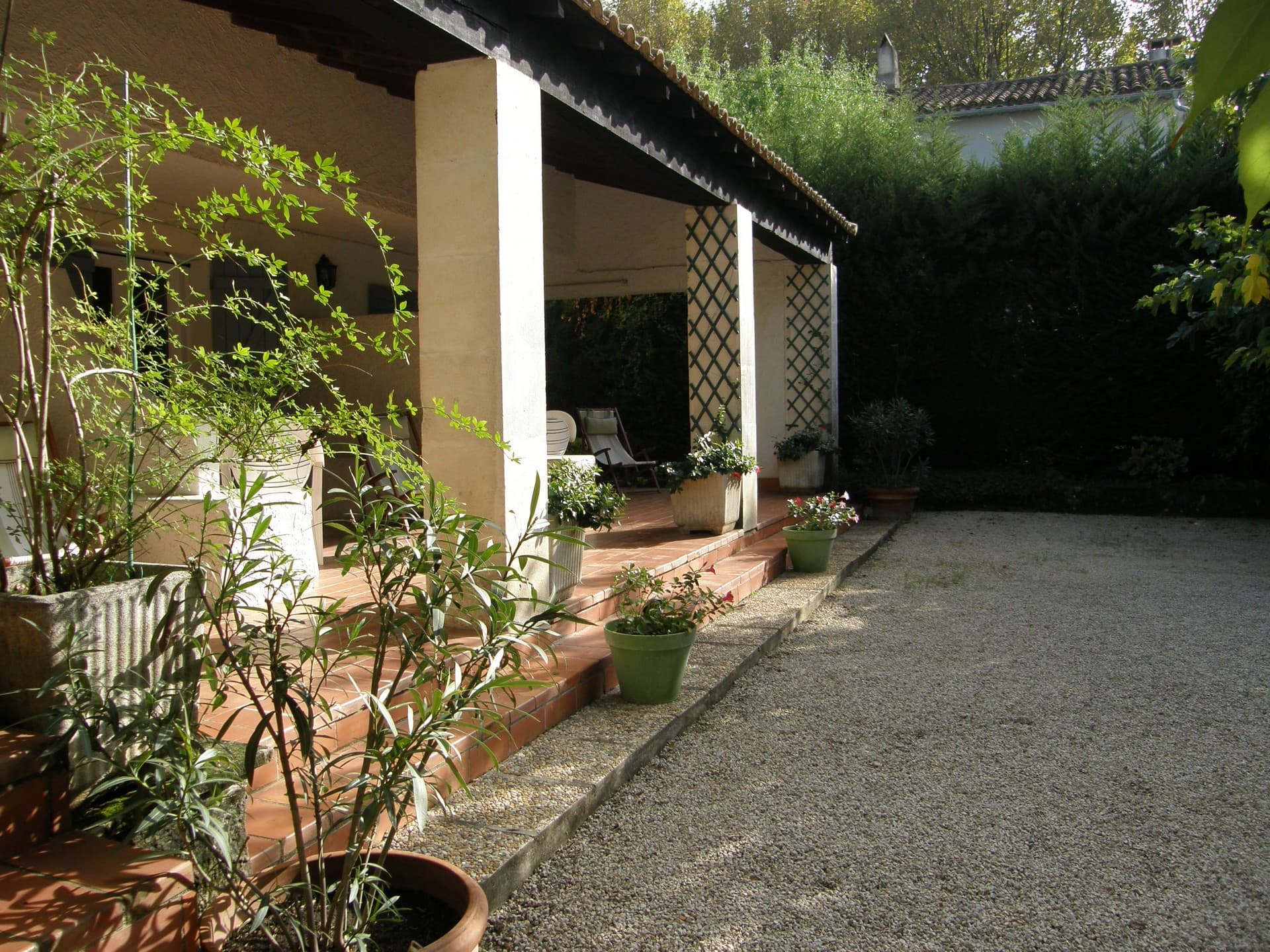 Les Lauriers Roses terrasse 2