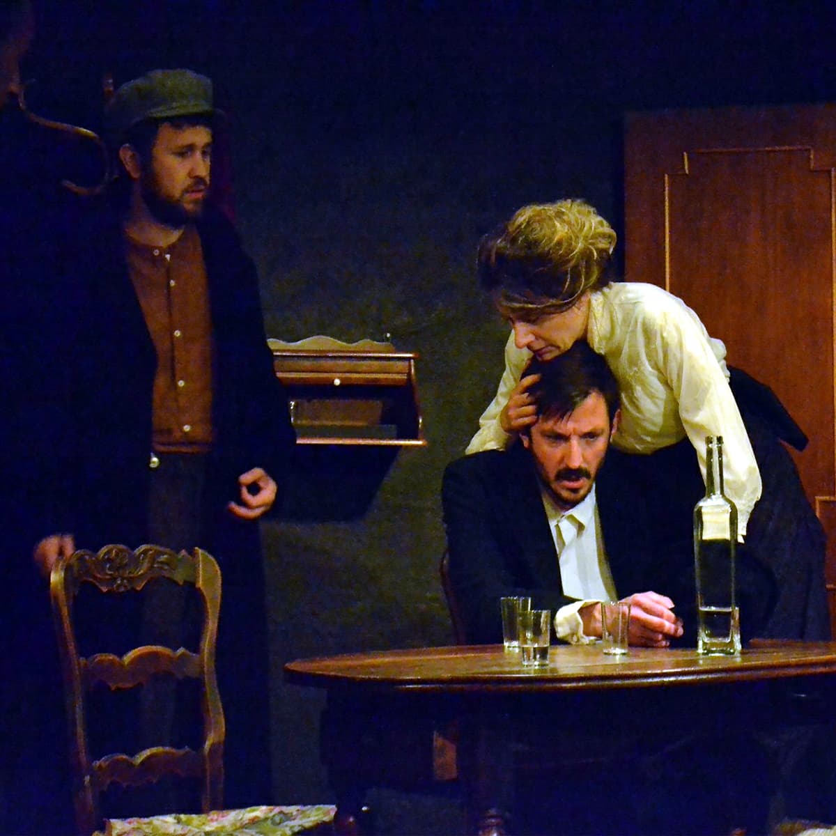 Spectacle Les Justes de Camus au théâtre du Carré Rond