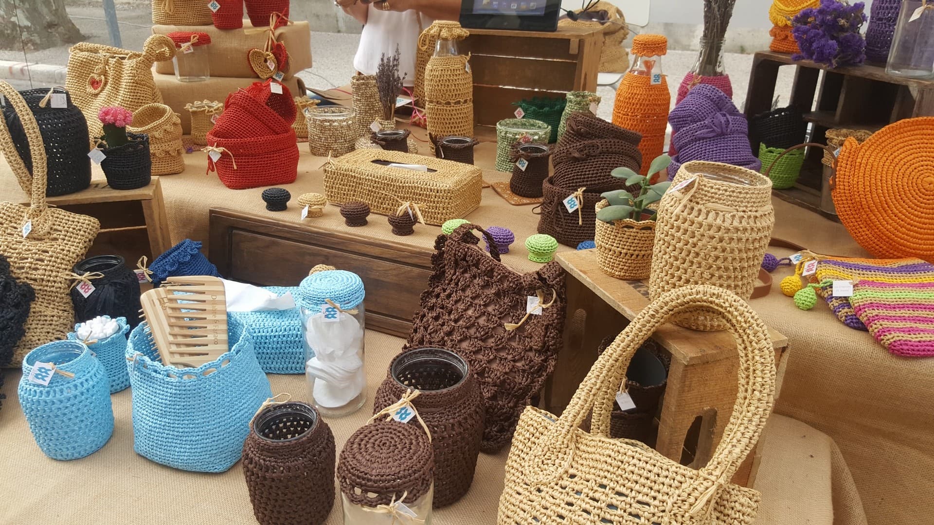 Marché des Créateurs sacs