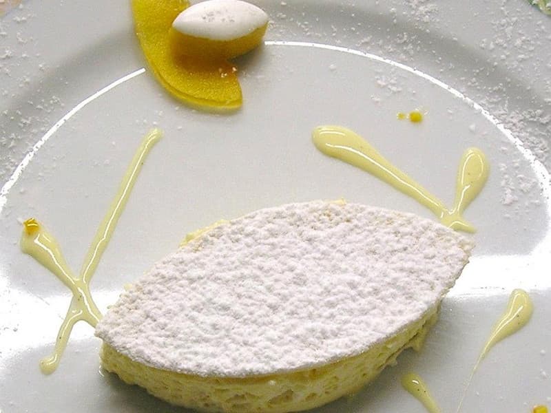 Falmeux dessert au calisson d'Aix-en-Provence