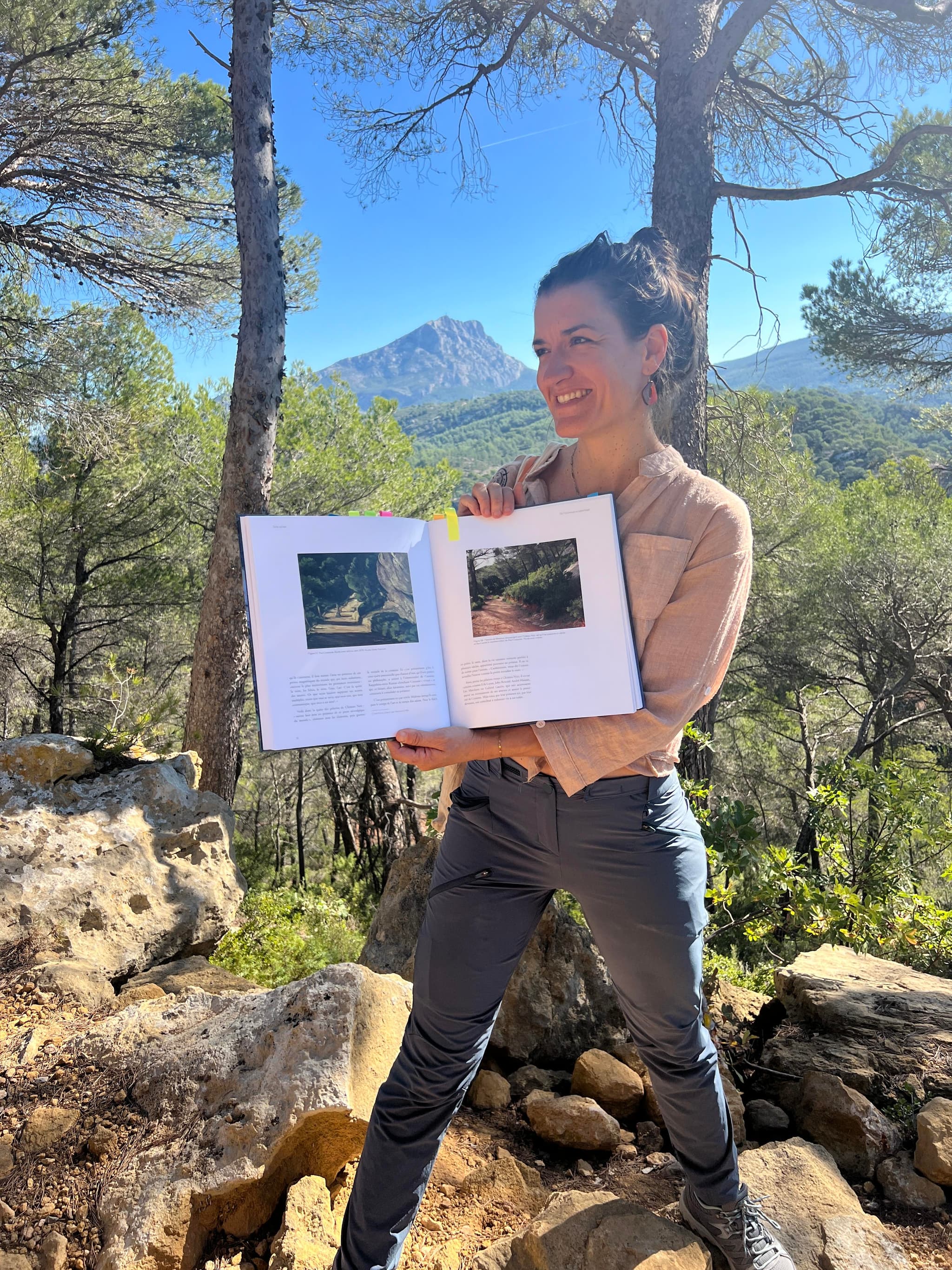 Balade Cezanne entre pinède et Carrières de Bibémus