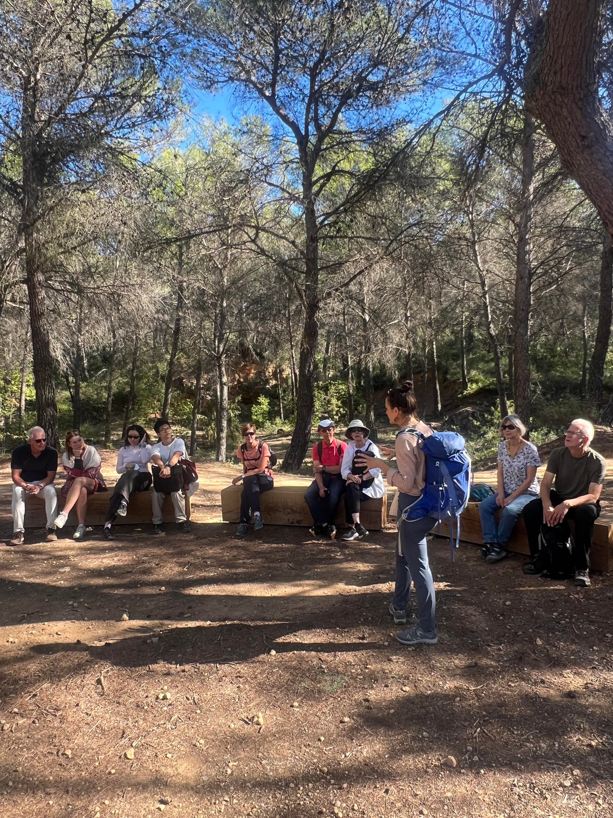 Visite carrières de Bibemus