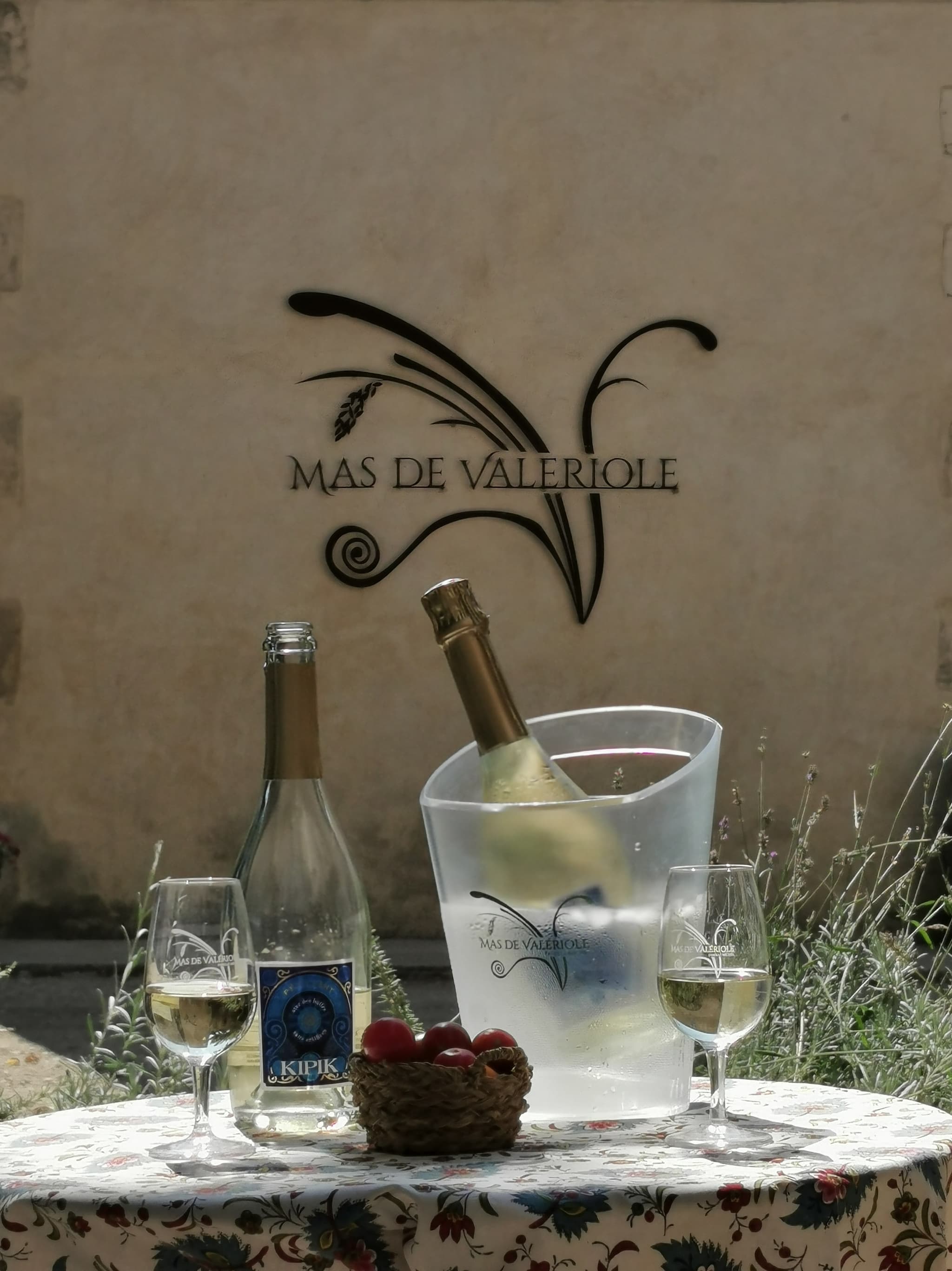 Notre cuvée de blanc pétillant "Kipik"