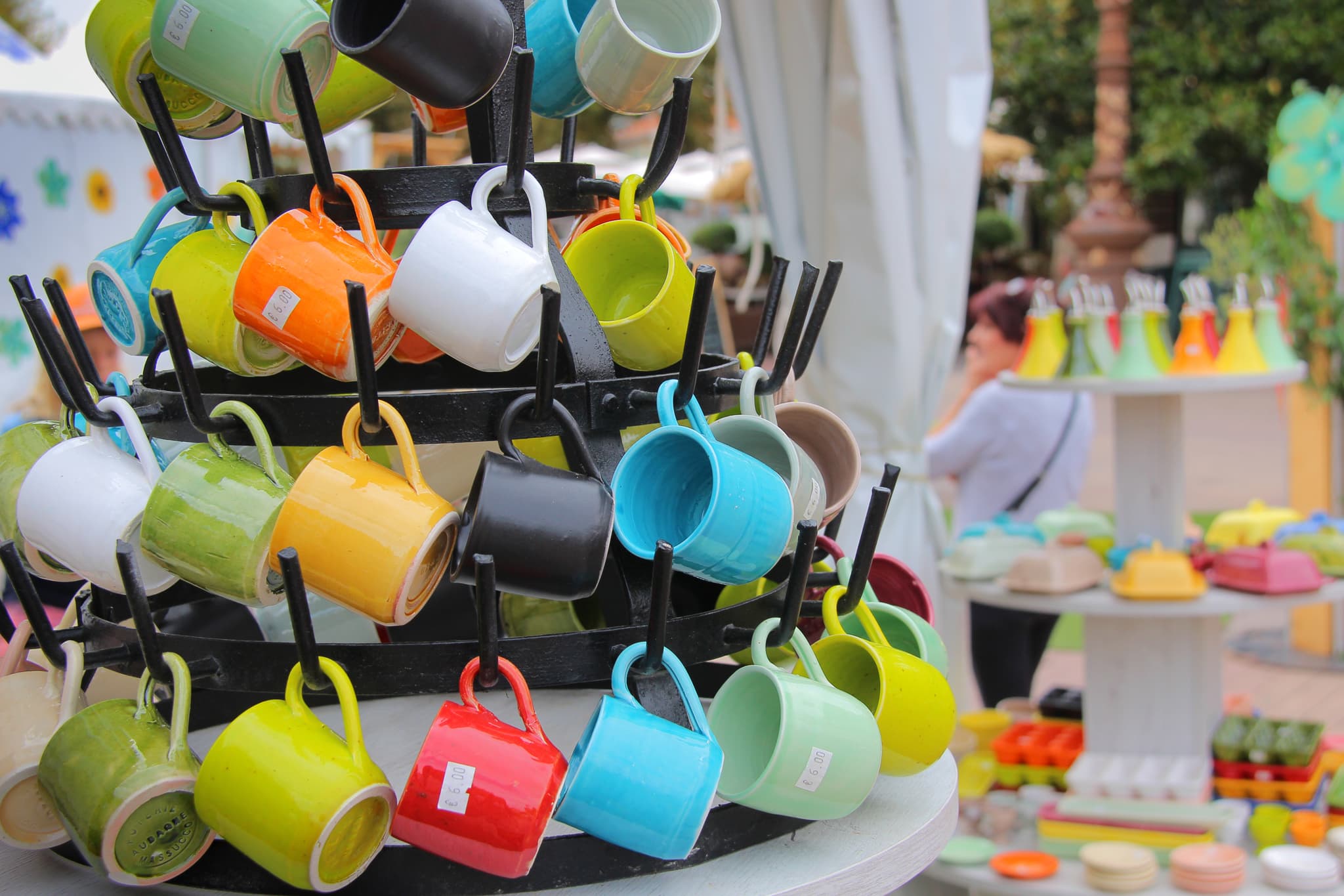 Marché à la céramique et aux santons