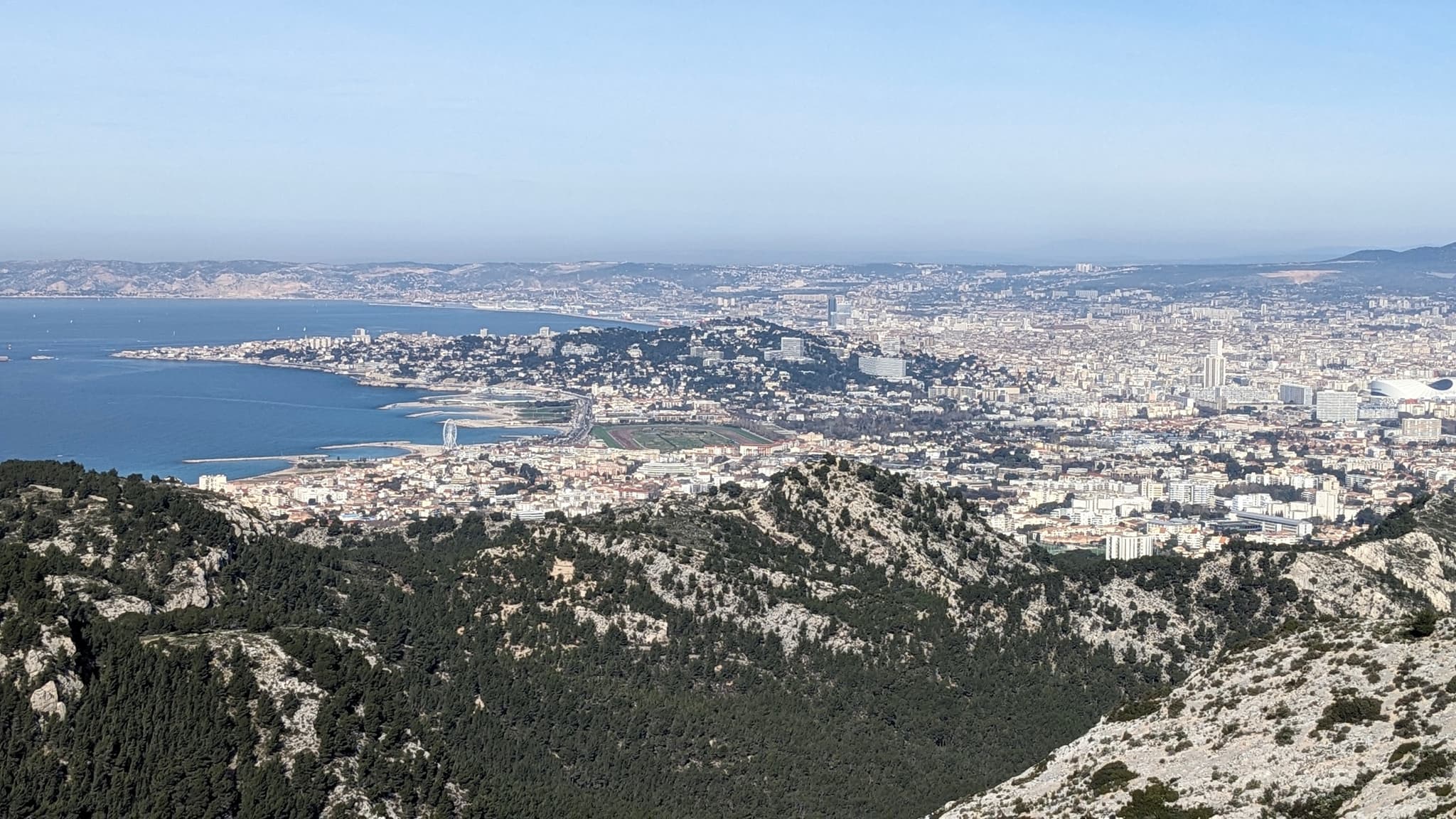 vue sur Marseille