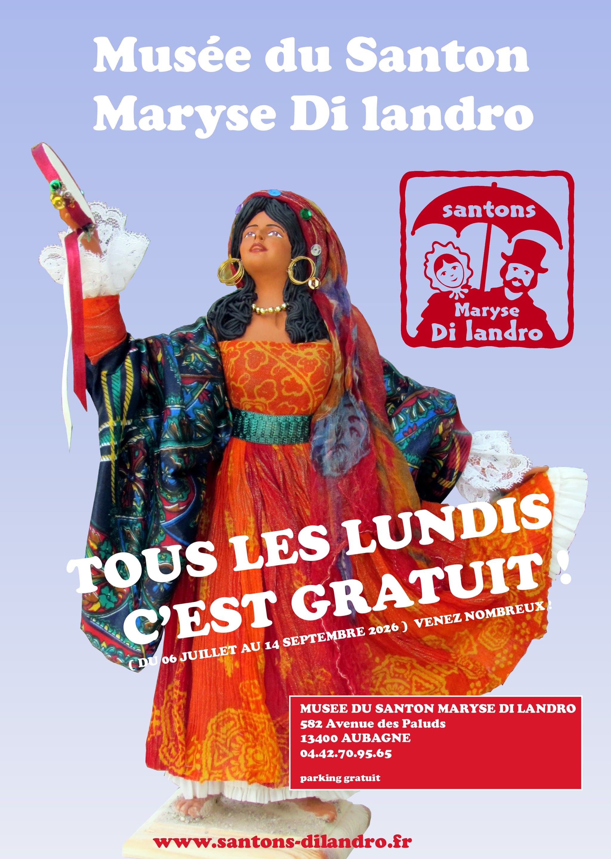 Visite libre du musée du santon Maryse Di Landro spécial été_Aubagne