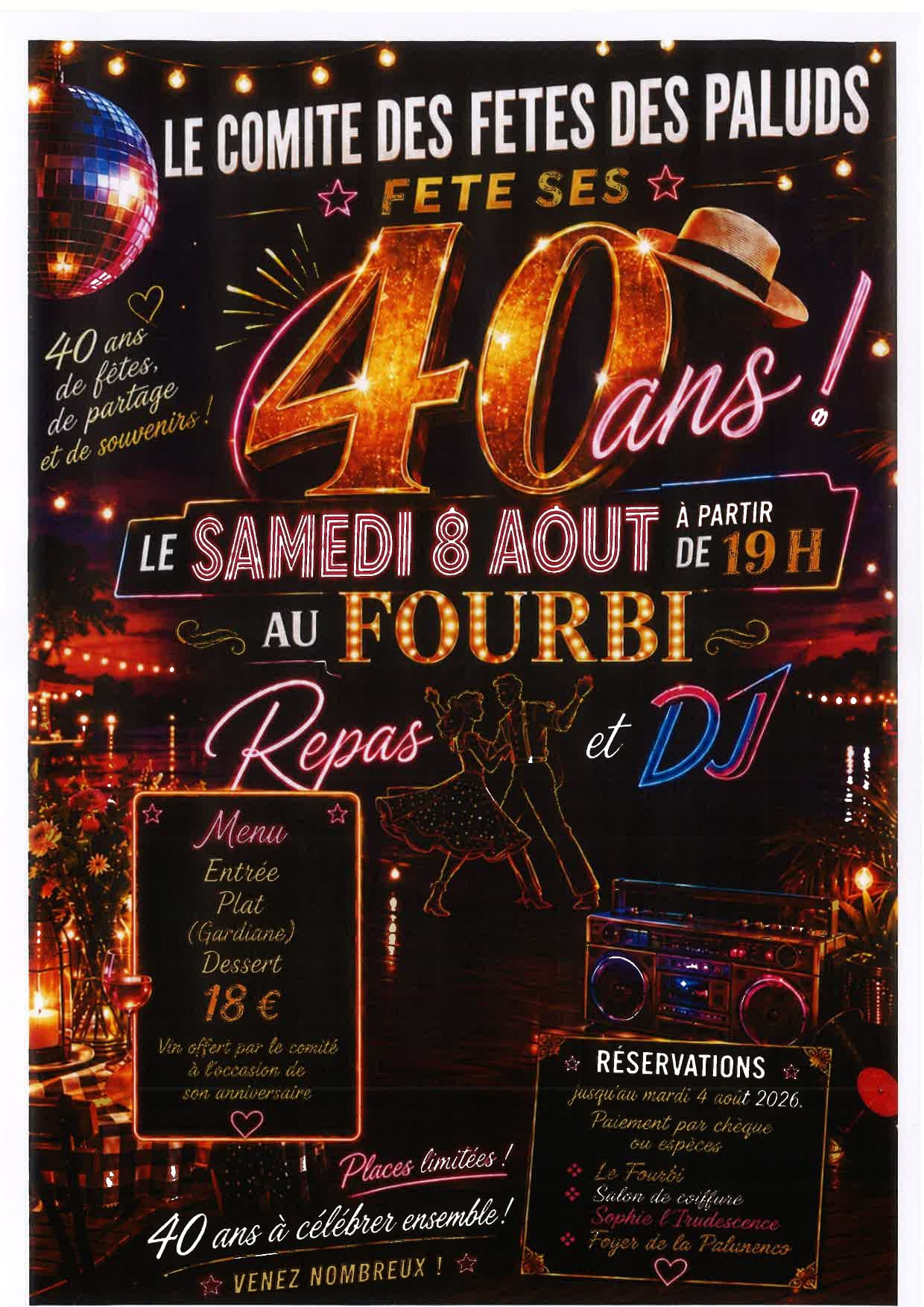 40 ans du Comité des fêtes des Paluds_Noves