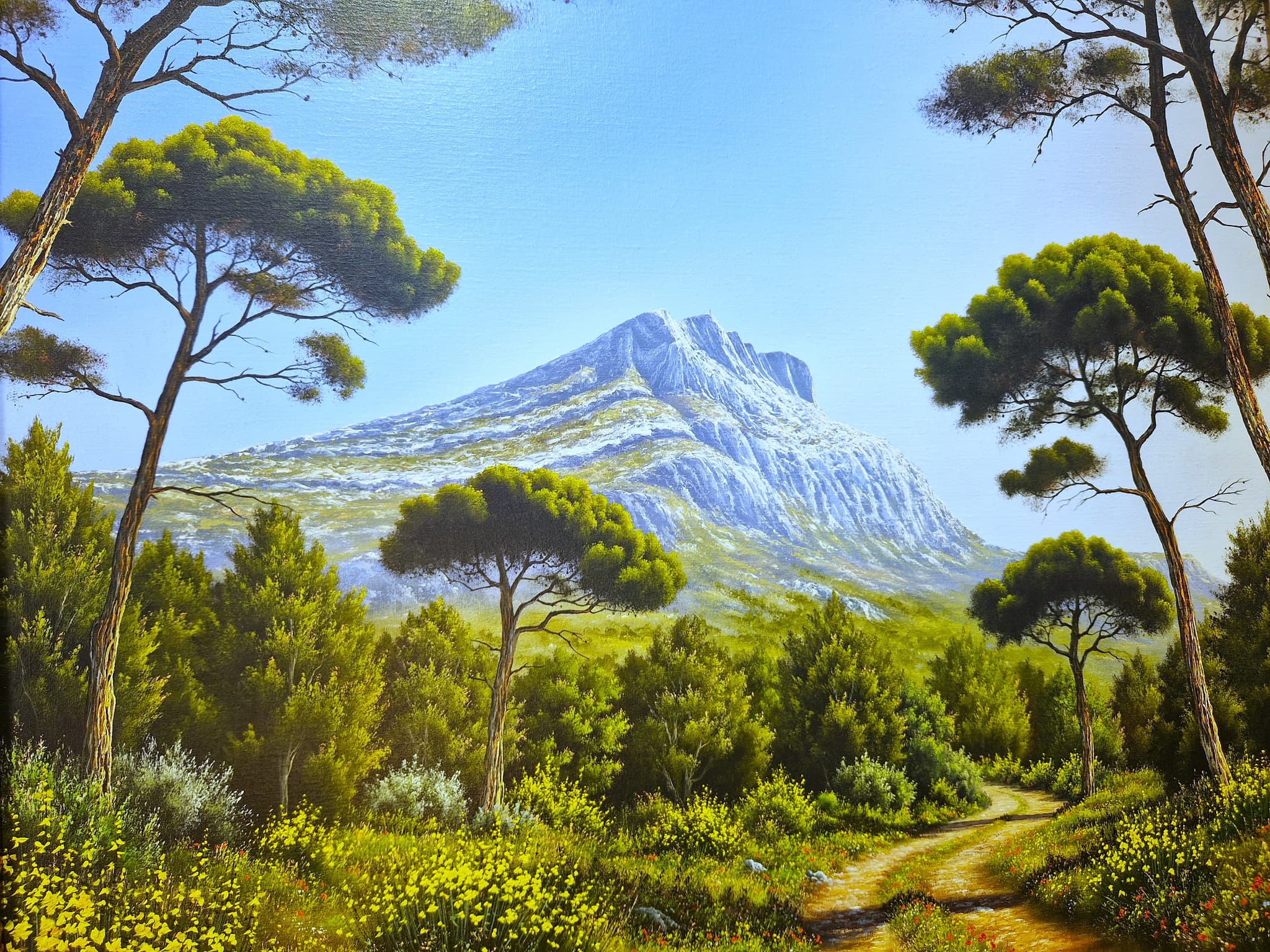 Exposition : Michel Stavron – Paysages et natures mortes_Les Baux-de-Provence