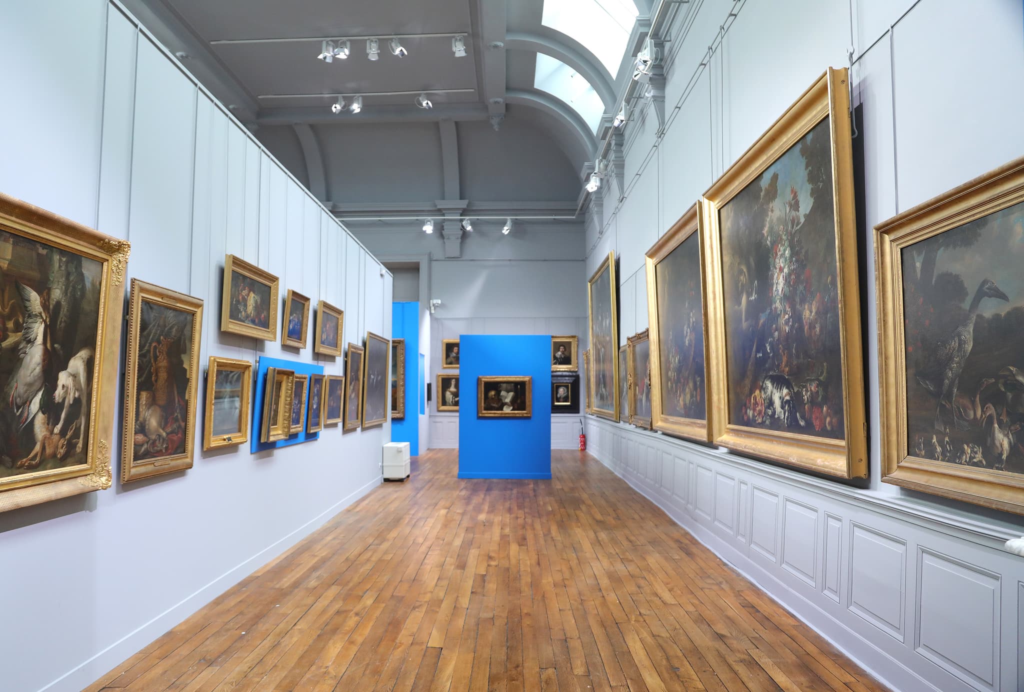 Musée Beaux Arts - Nouvelle disposition grande salle