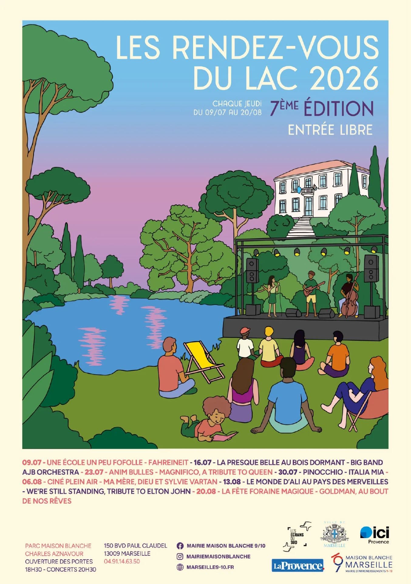Les rendez-vous du lac_Marseille
