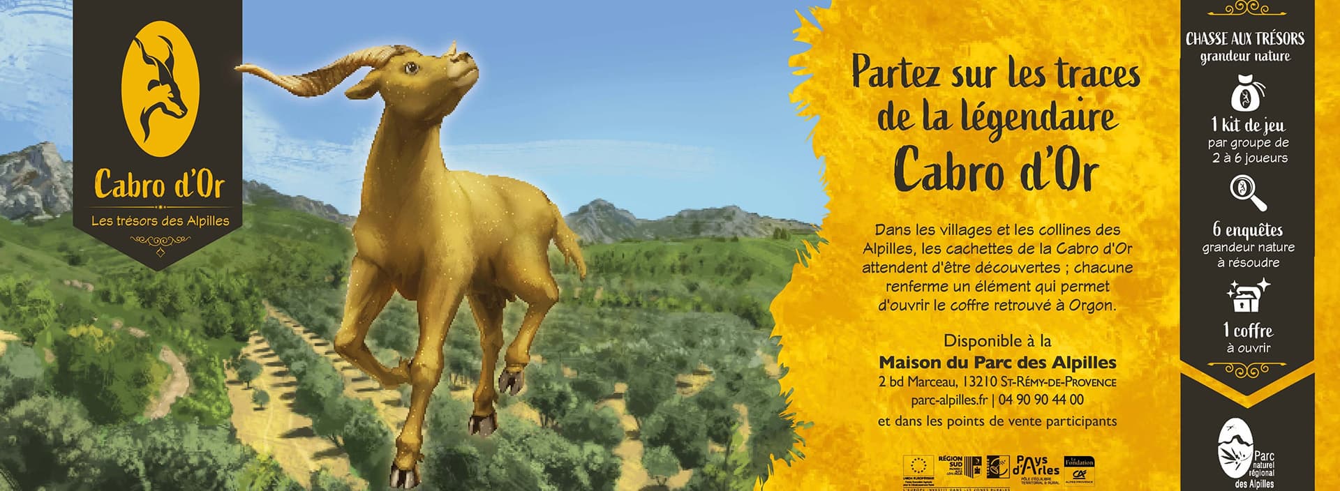 Chasse aux trésors : Cabro d’Or, les trésors des Alpilles_Saint-Rémy-de-Provence