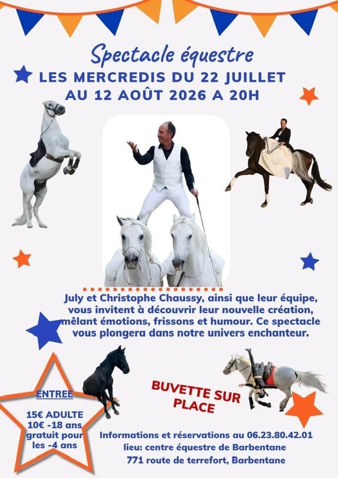 Spectacle équestre - La magie des chevaux_Barbentane