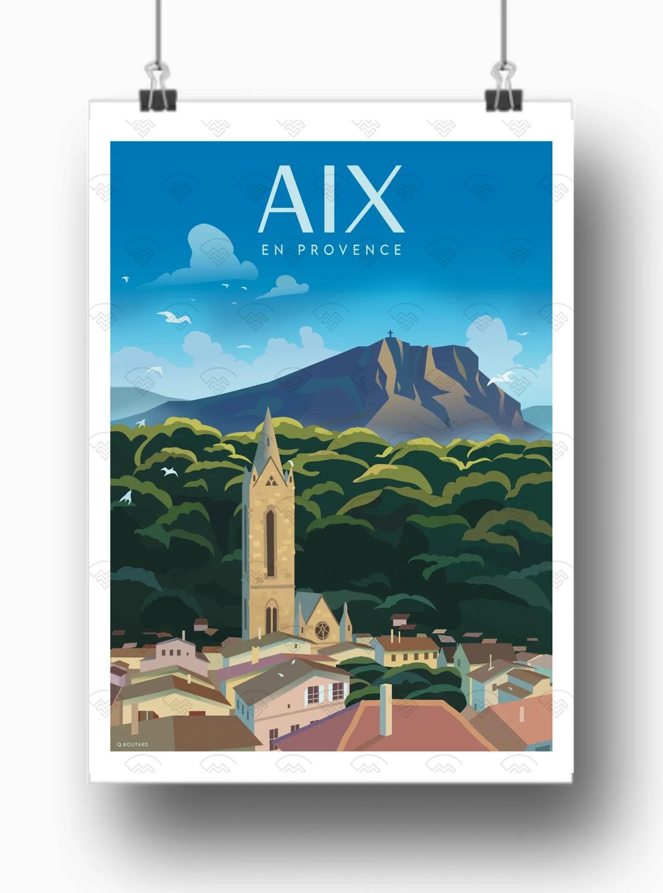 AFFICHE AIX