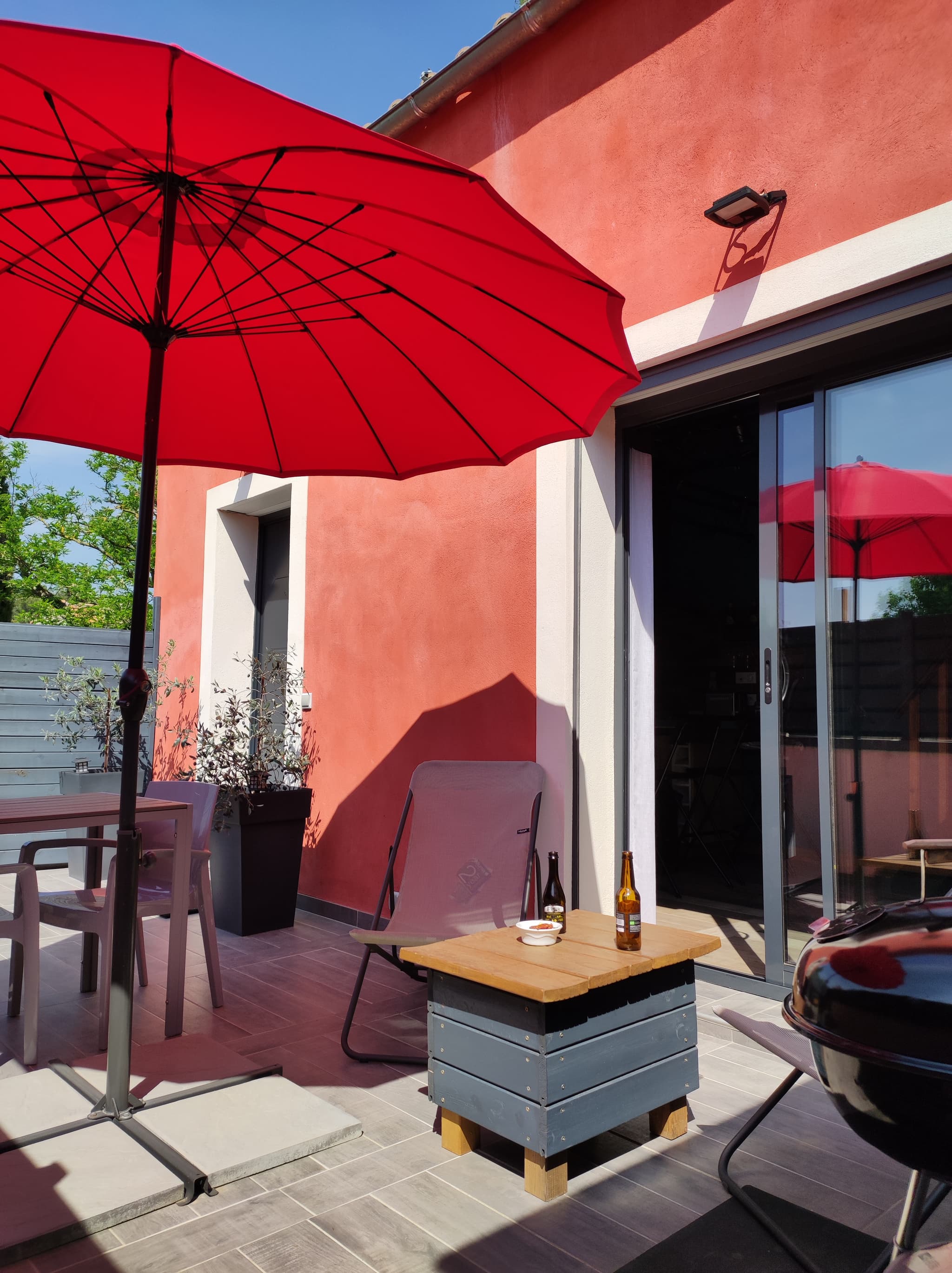 Terrasse aménagée