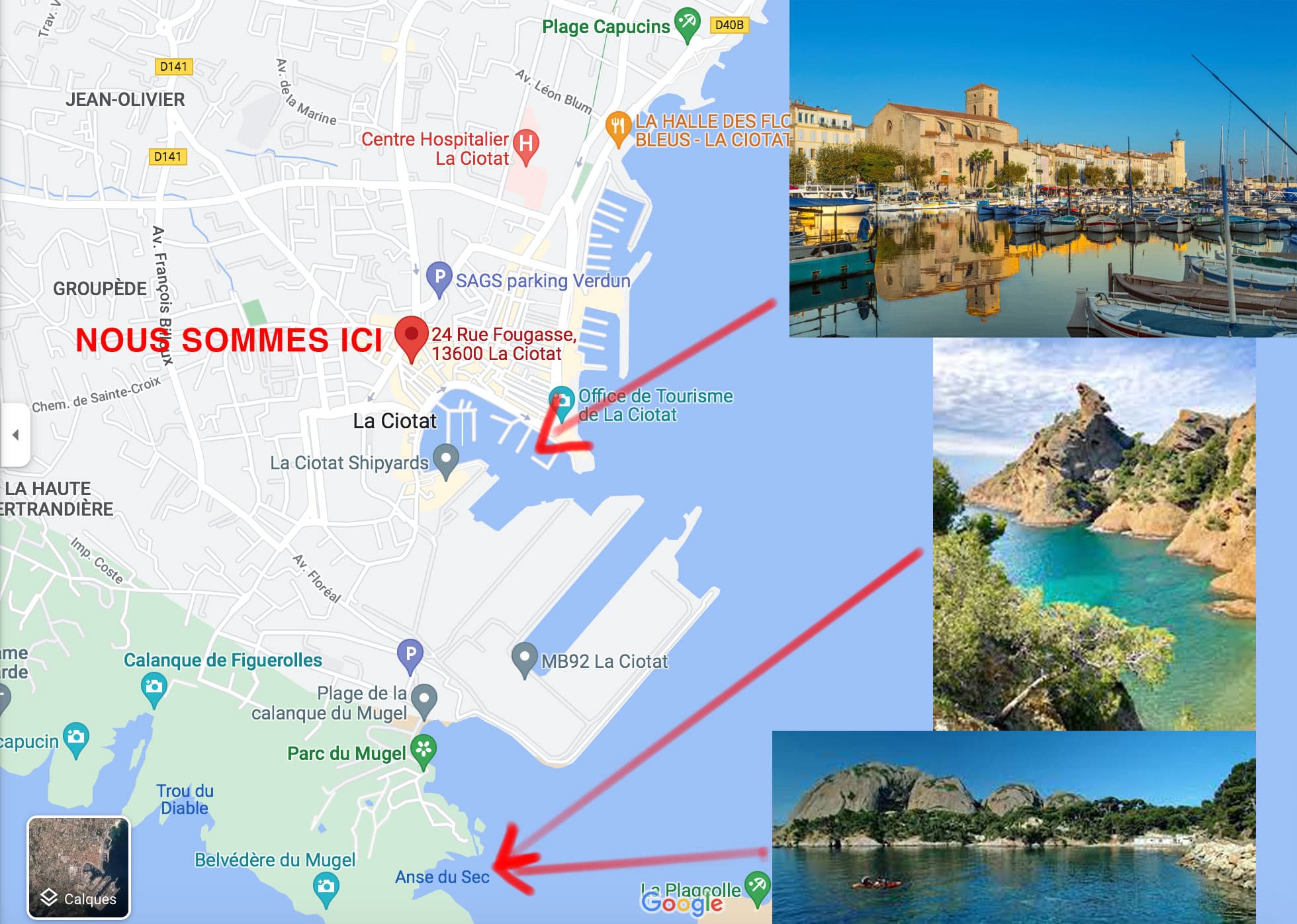 Appartement T3 Centre proche Plages, Calanques et Vieux-Port_La Ciotat