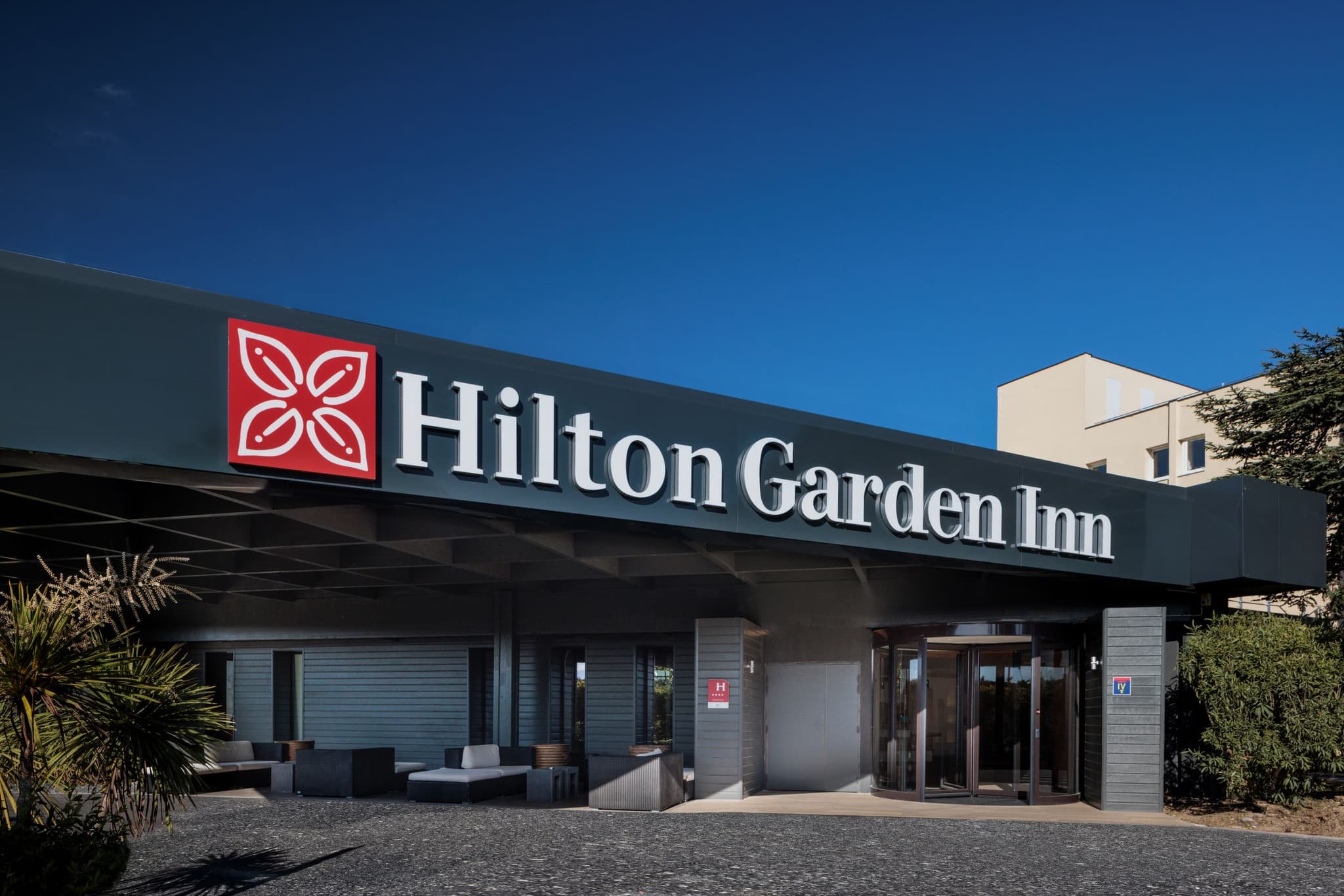 Entrée Hilton Garden Inne Marseille