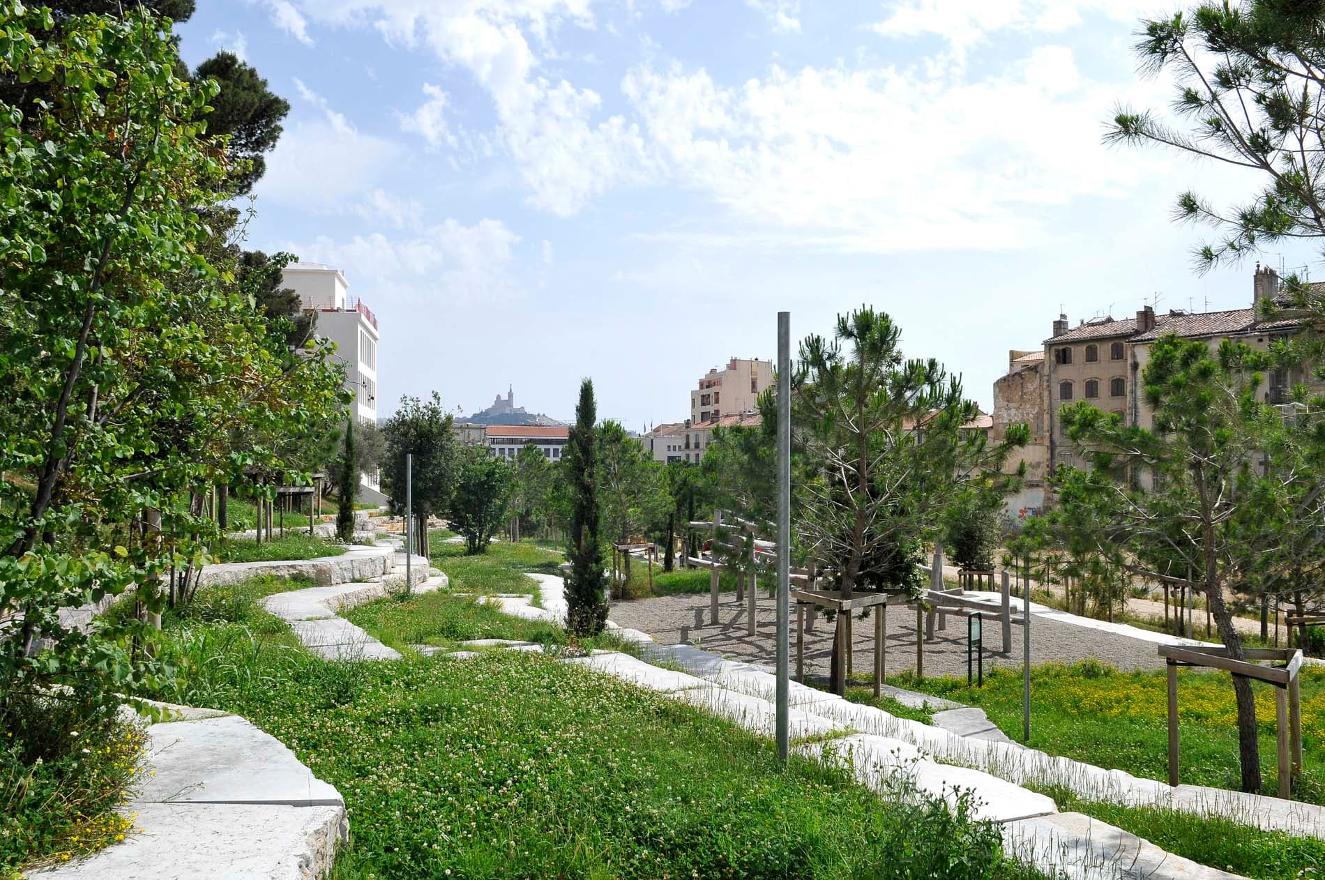 Parc de la Porte d'Aix - Ville de Marseille