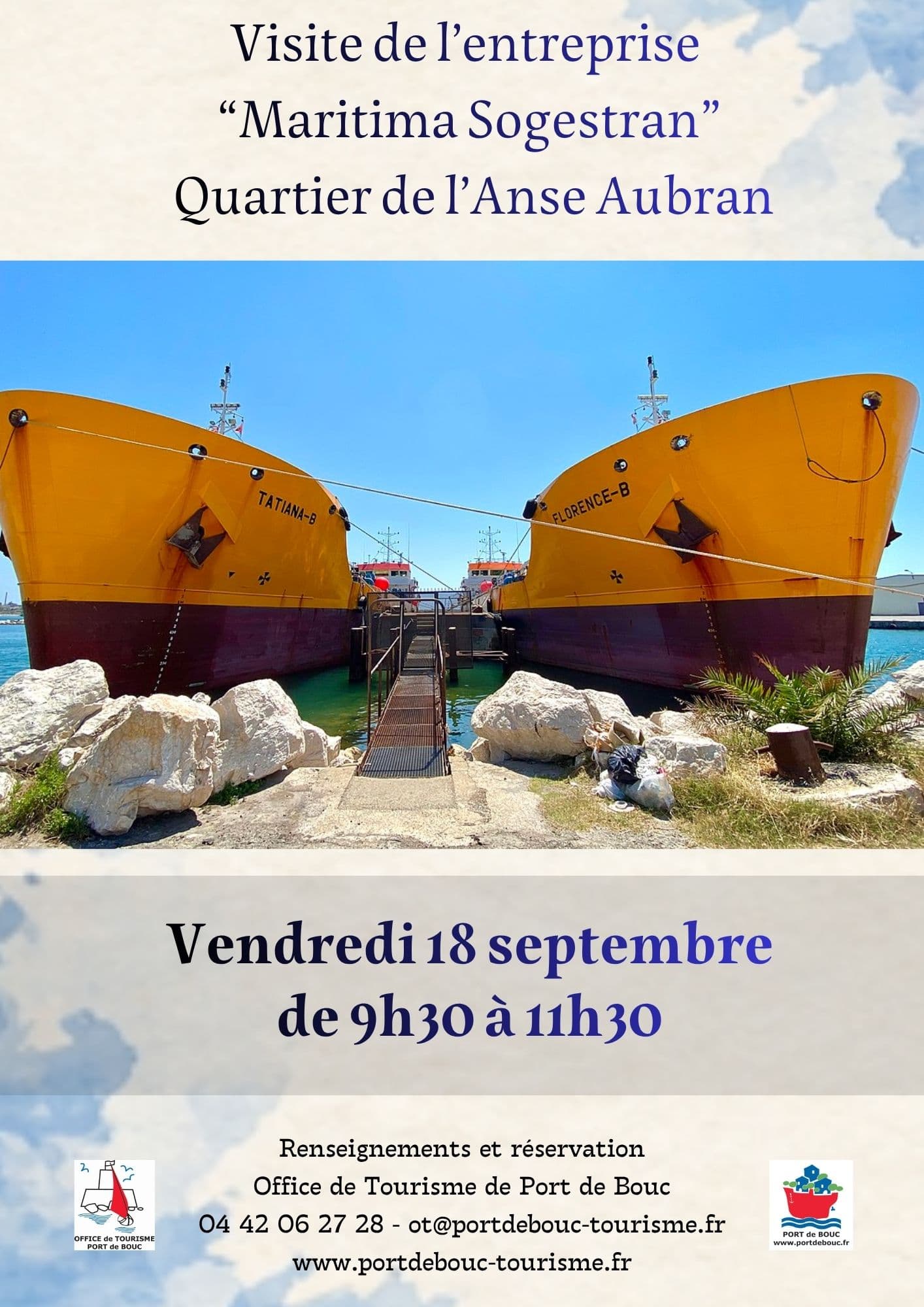 Visite de l'entreprise "Maritima Sogestran"_Port-de-Bouc