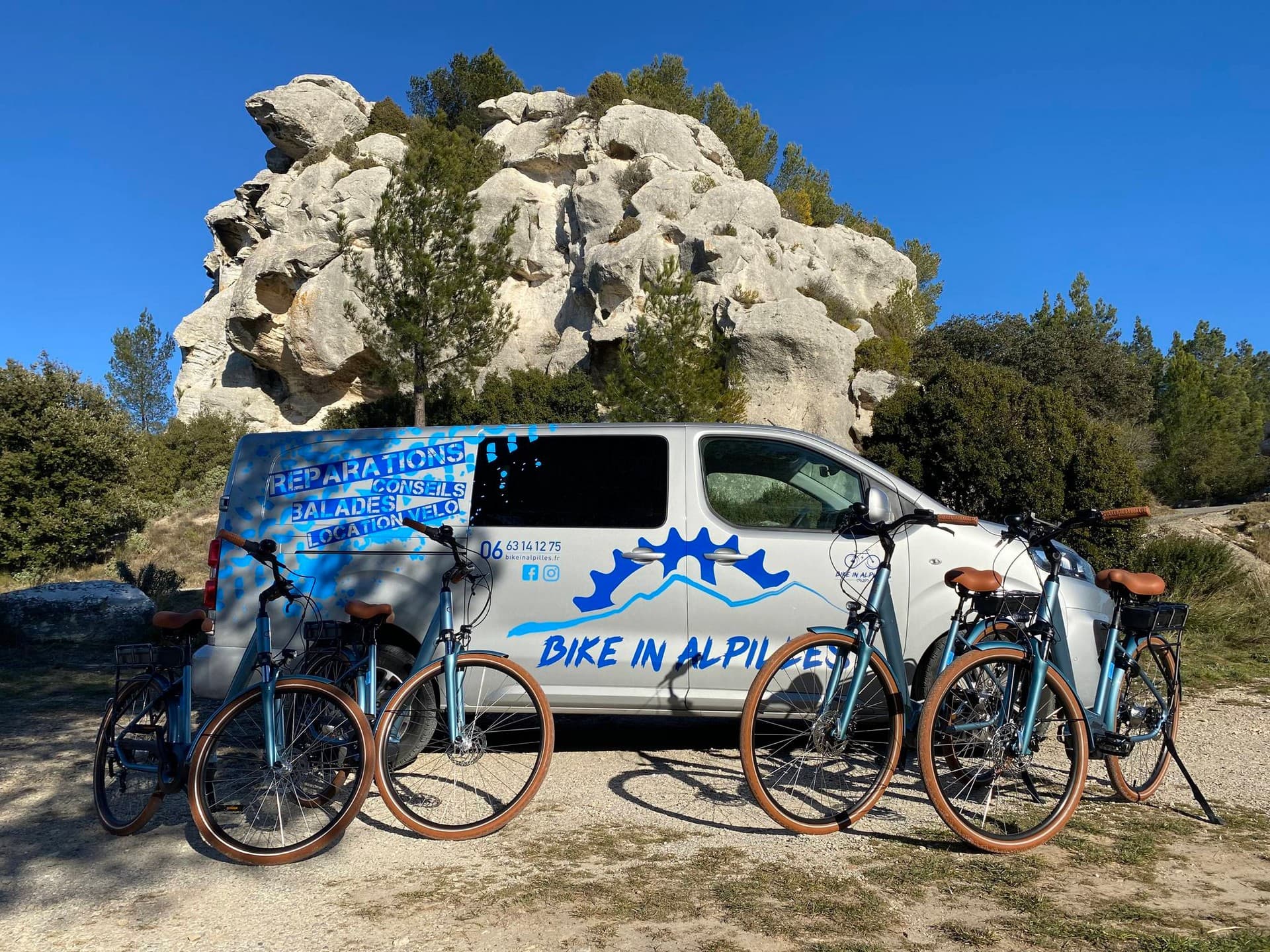Bike in Alpilles_Paradou