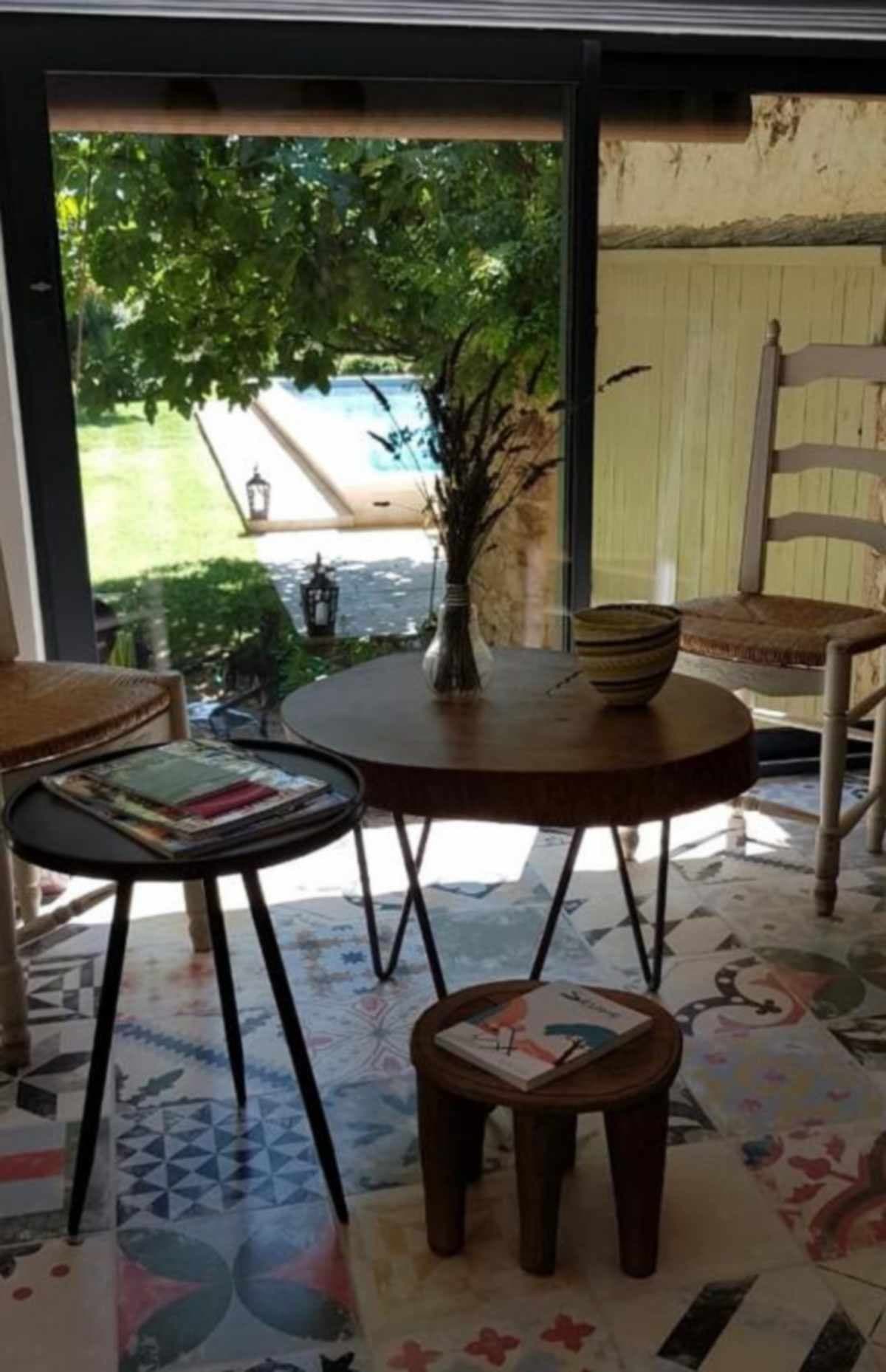 Accueil provençal à La Melizanne