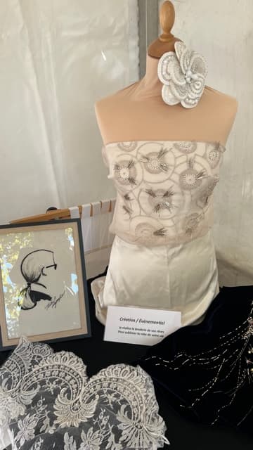 Corsage blanc