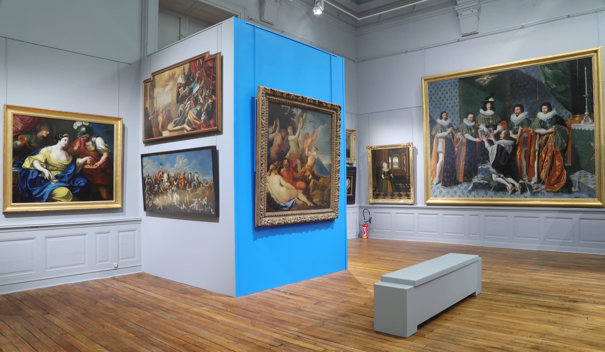 Musée Beaux Arts - Nouvelle museographie grande salle