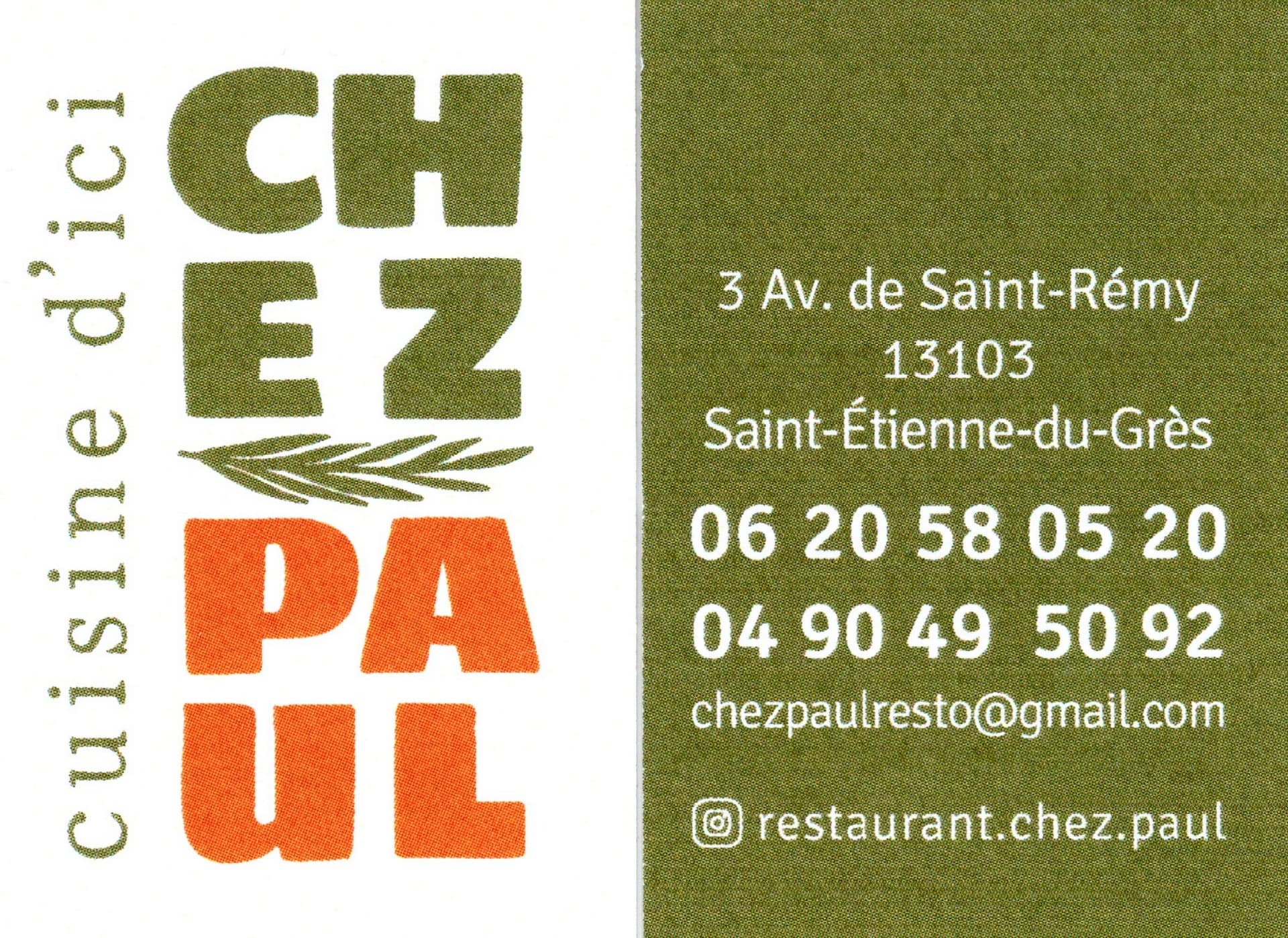 Restaurant Chez Paul