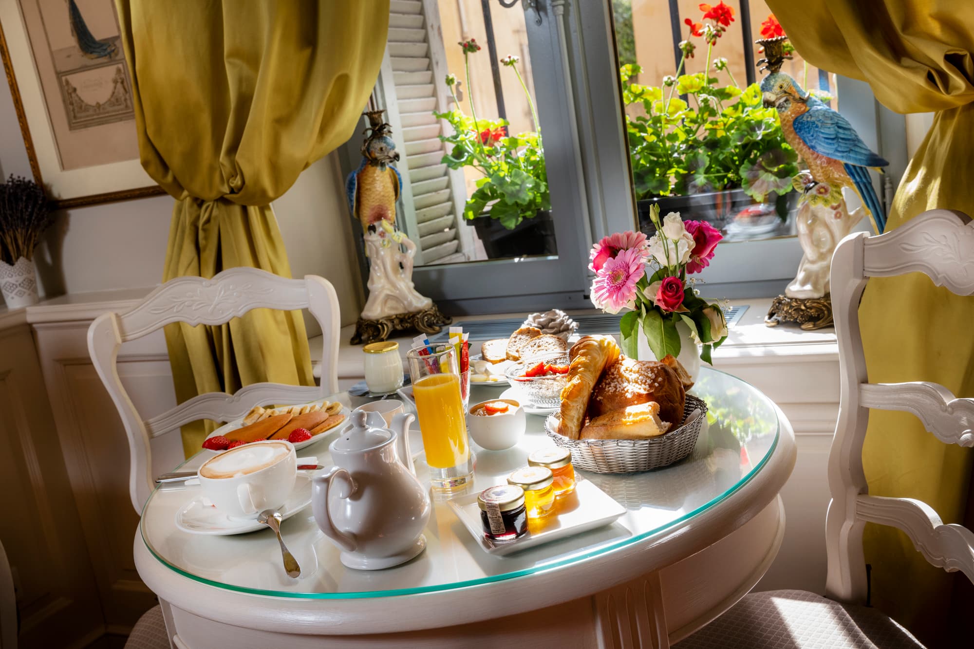 Petit-déjeuner Continental