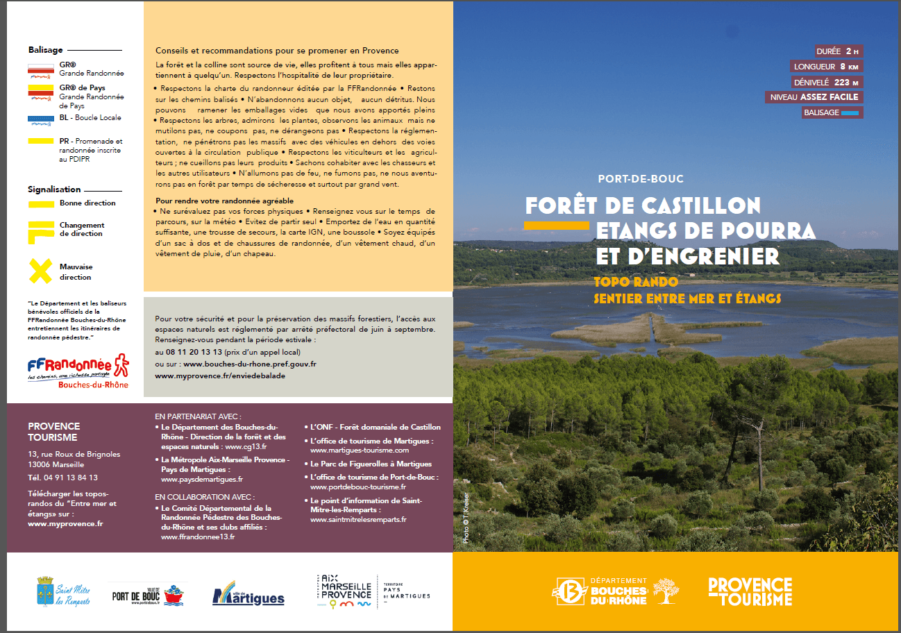 Forêt de Castillon - Etangs du Pourra et d'Engrenier