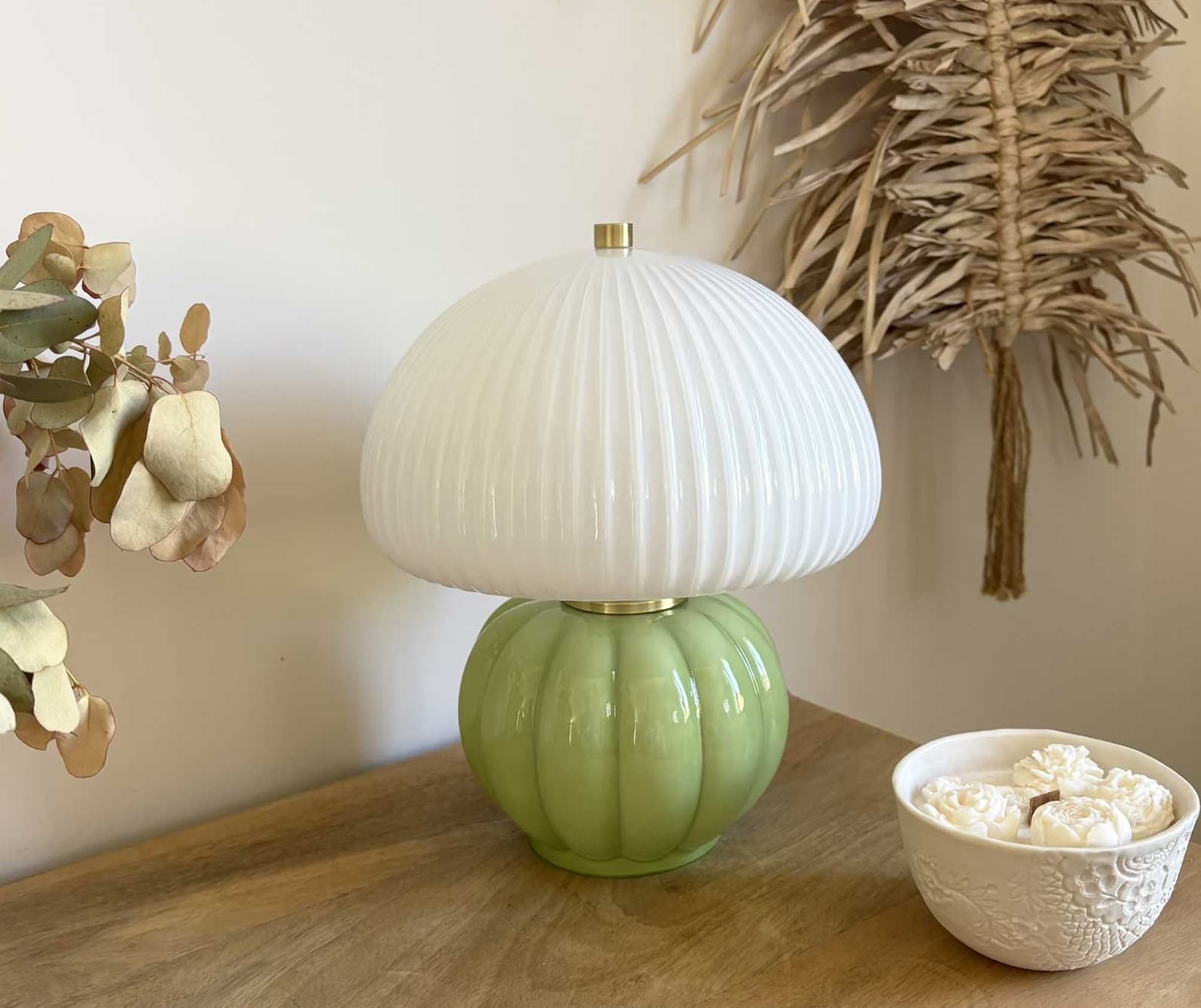 lampe à poser en porcelaine