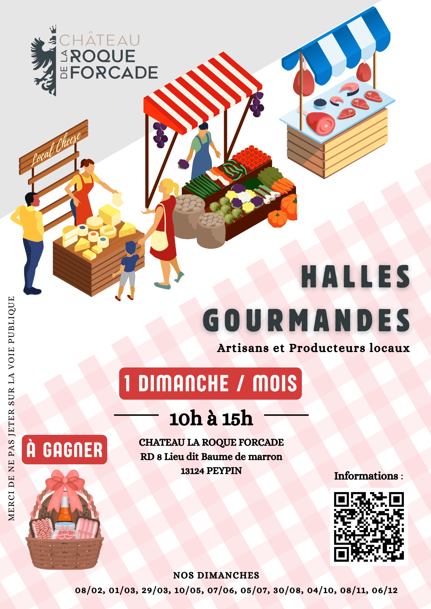 Les Halles Gourmandes au Château de la Roque Forcade_Peypin