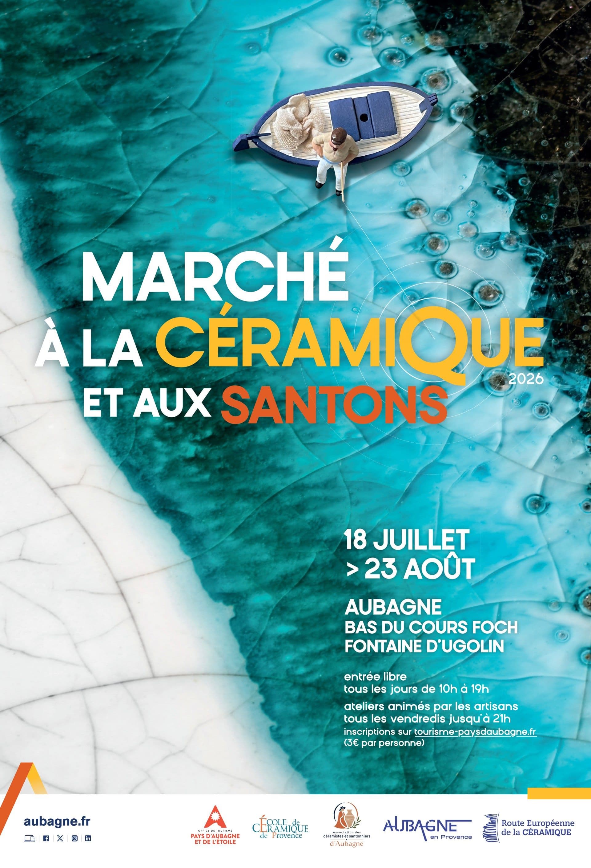 Marché à la céramique et aux santons_Aubagne