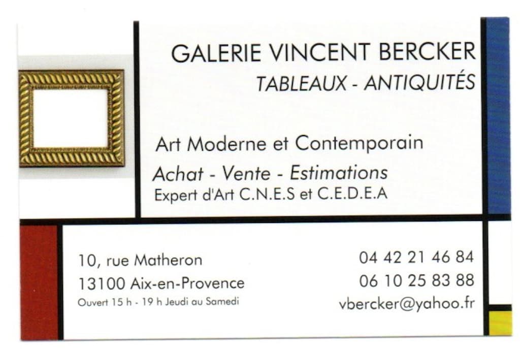 Galerie Vincent Bercker