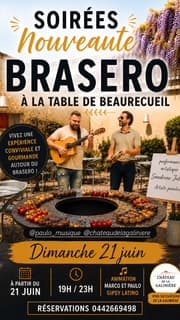 Soirée Brasero à la Table de Beaurecueil