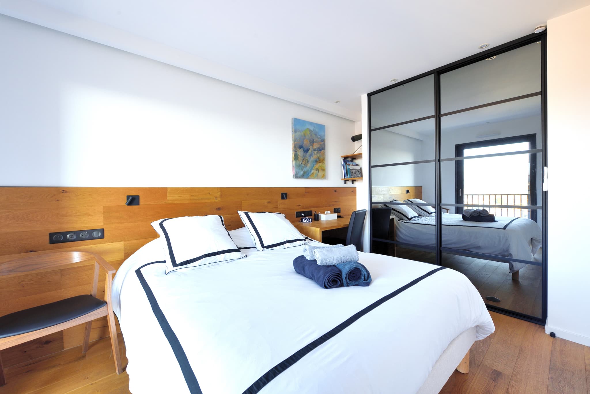 Chambre avec placard
