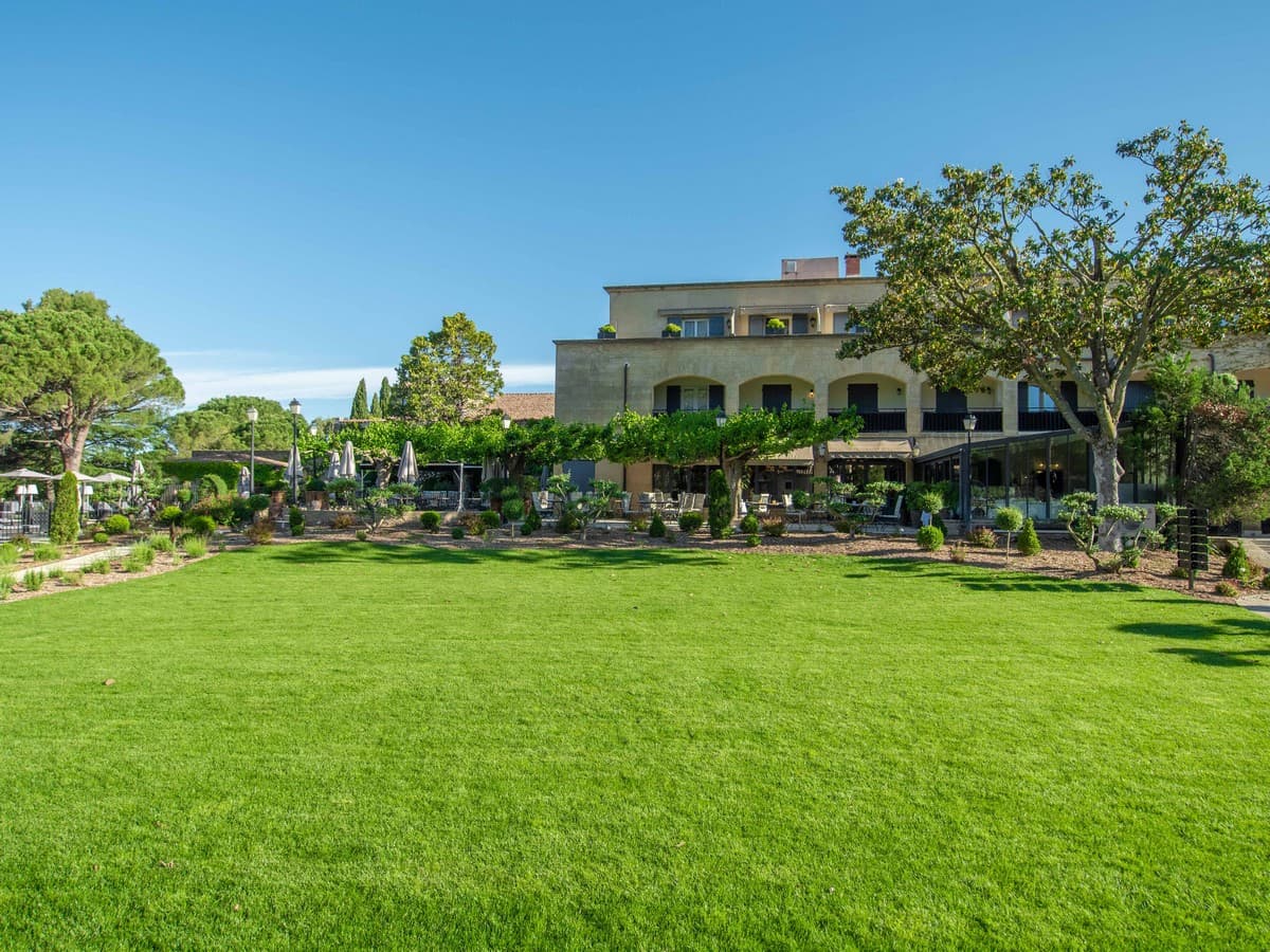 Restaurant de Valrugues jardin